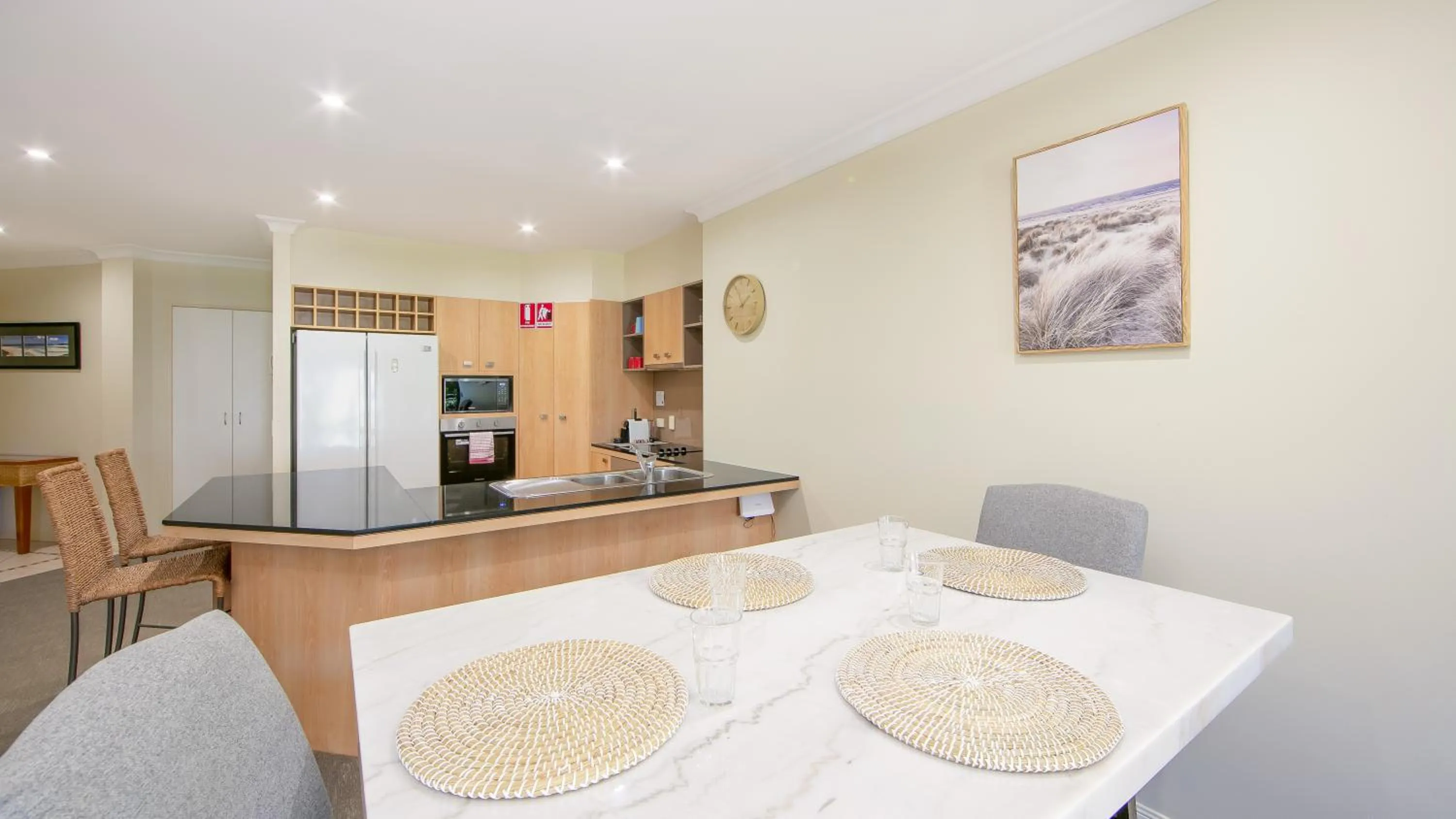 Dining area in The Sands Resort at Yamba