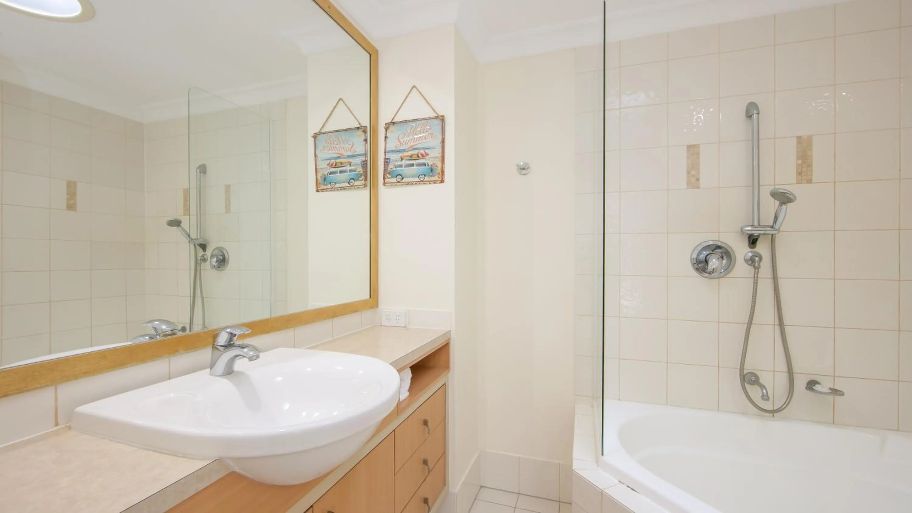 Shower in The Sands Resort at Yamba