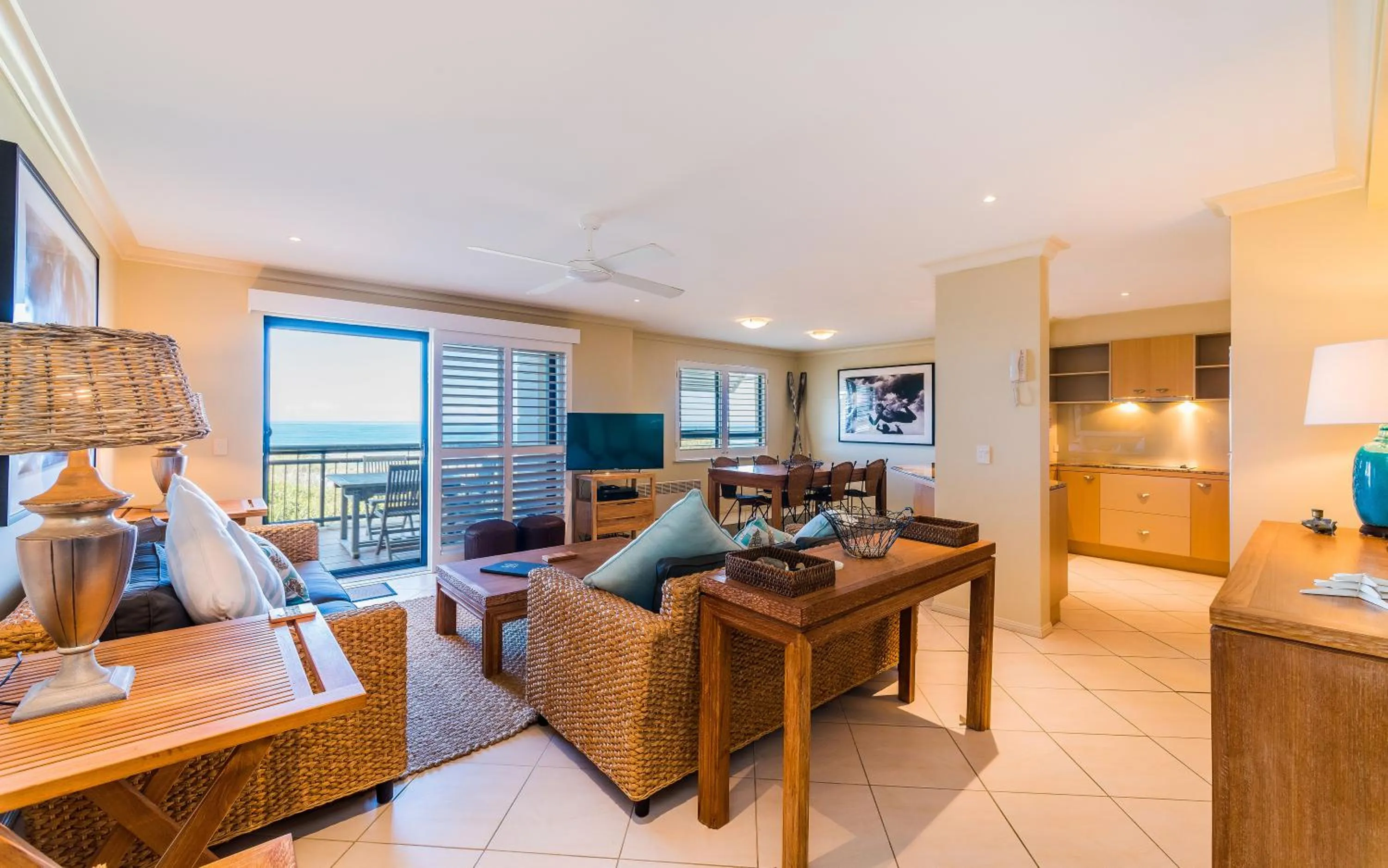 Living room in The Sands Resort at Yamba