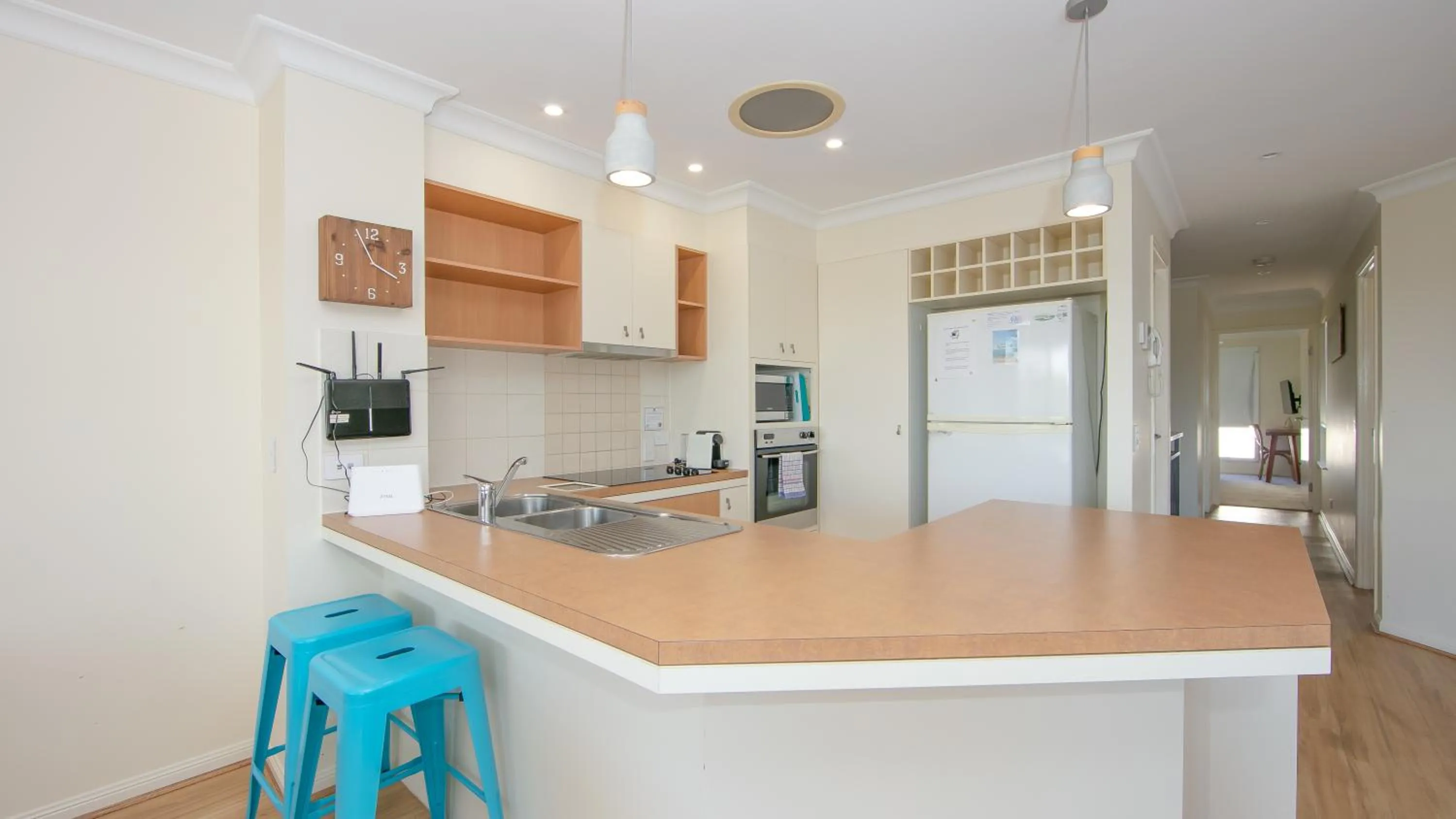 Kitchen or kitchenette in The Sands Resort at Yamba