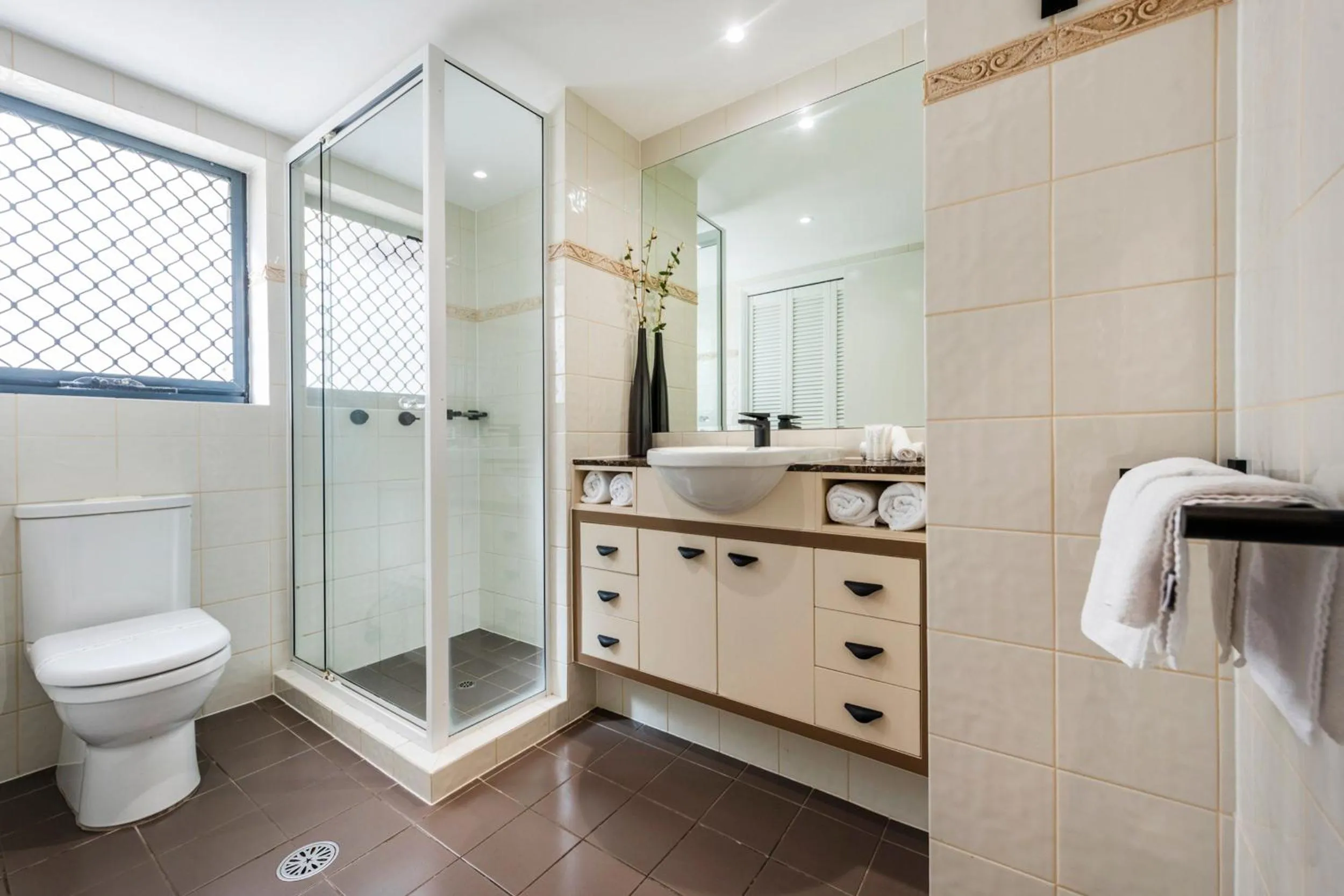 Shower in The Sands Resort at Yamba