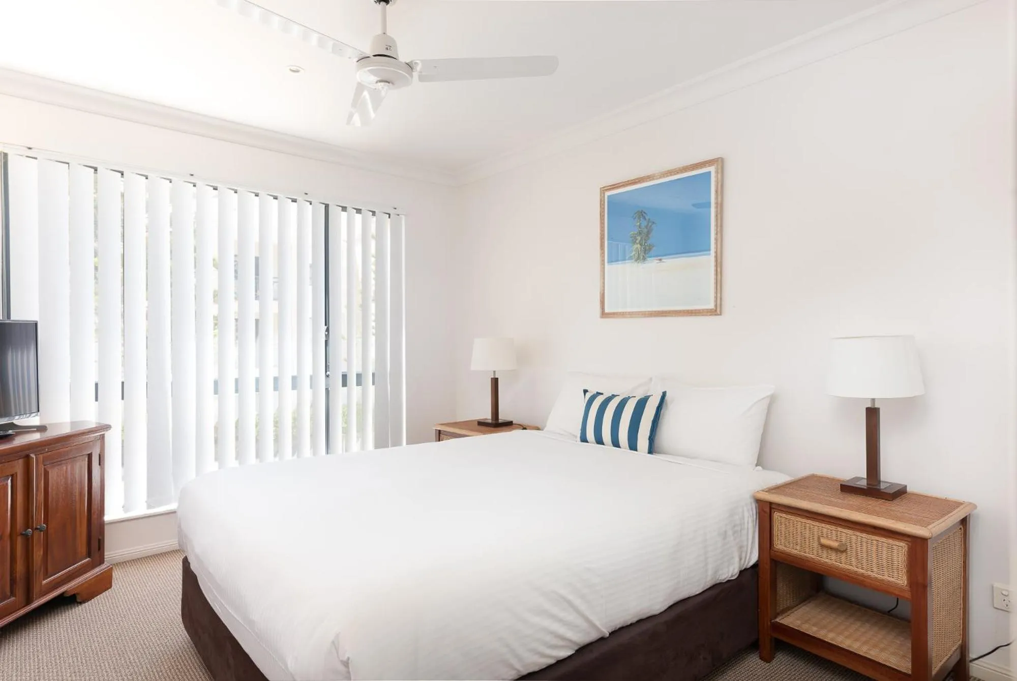 Bed in The Sands Resort at Yamba