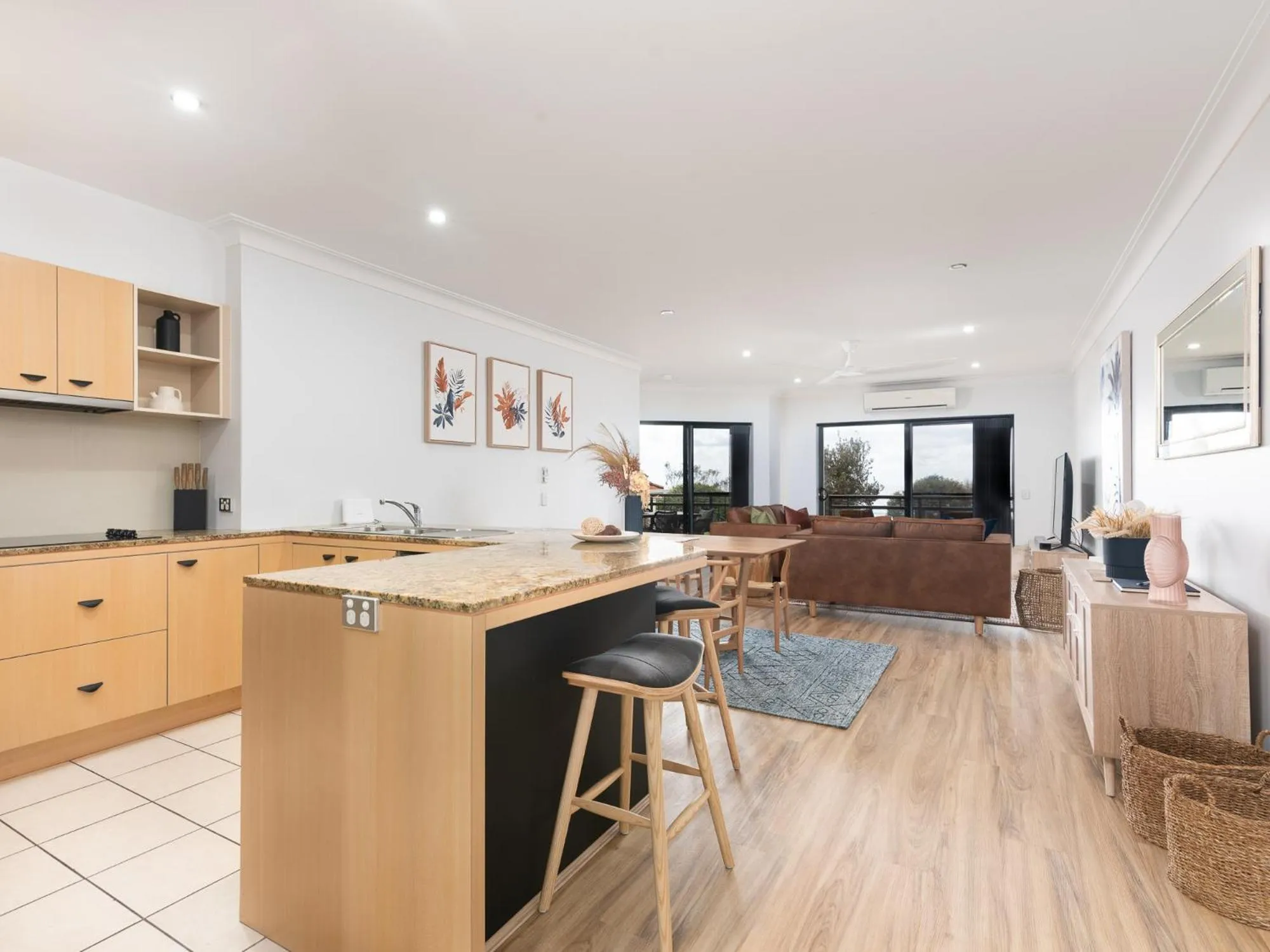 Kitchen or kitchenette in The Sands Resort at Yamba
