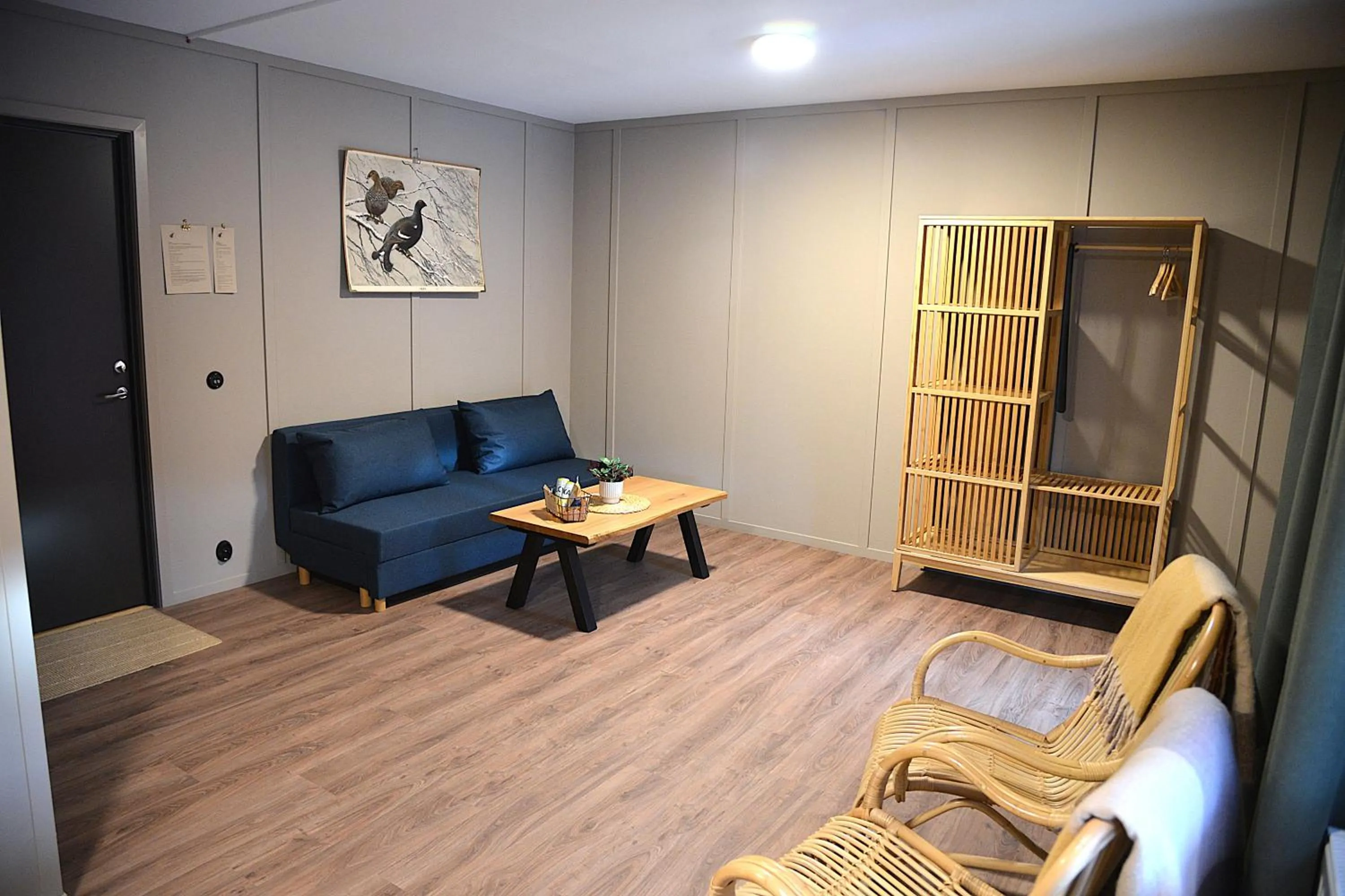 Seating area in Stiftsgården Tallnäs