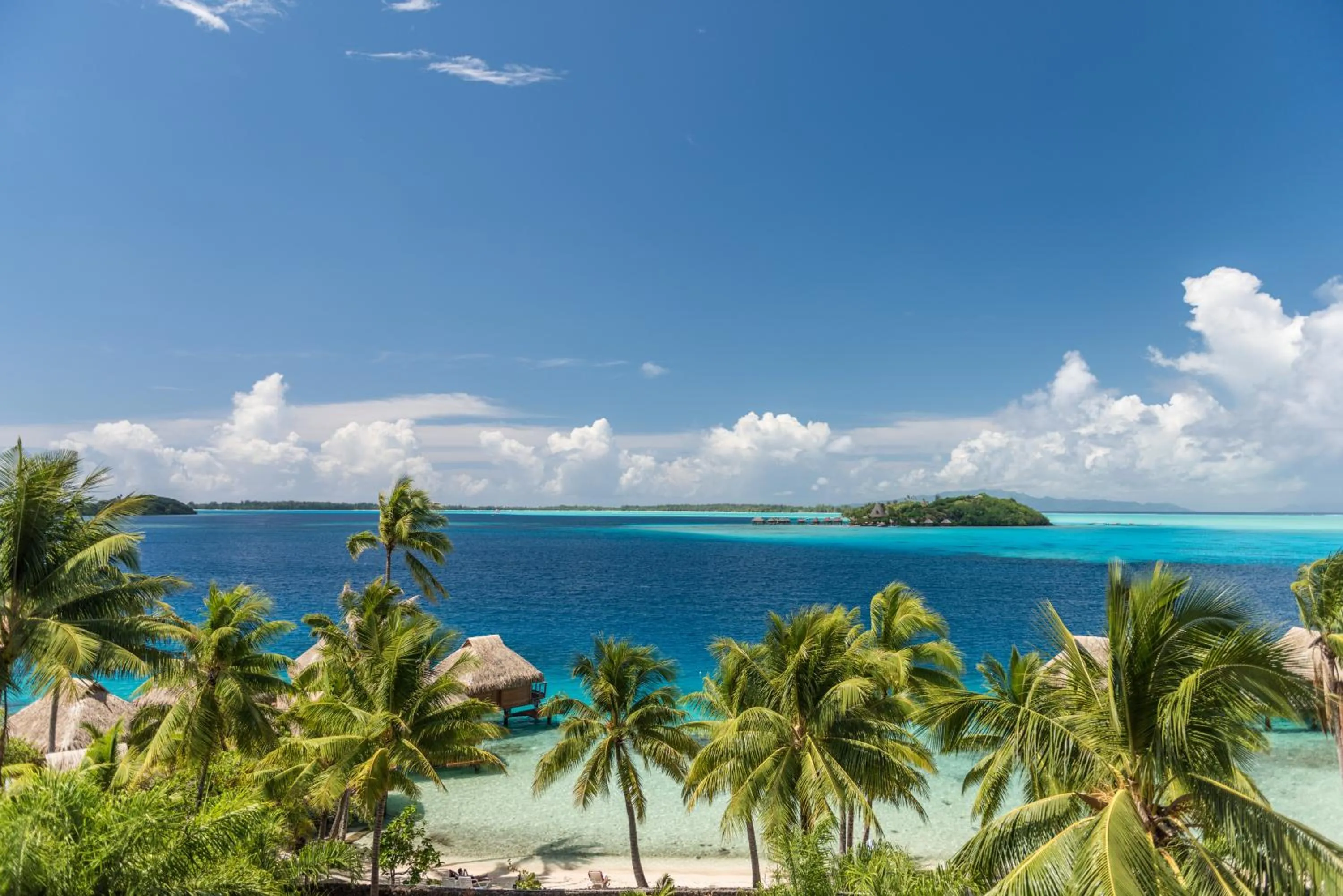 Natural landscape in Maitai Bora Bora