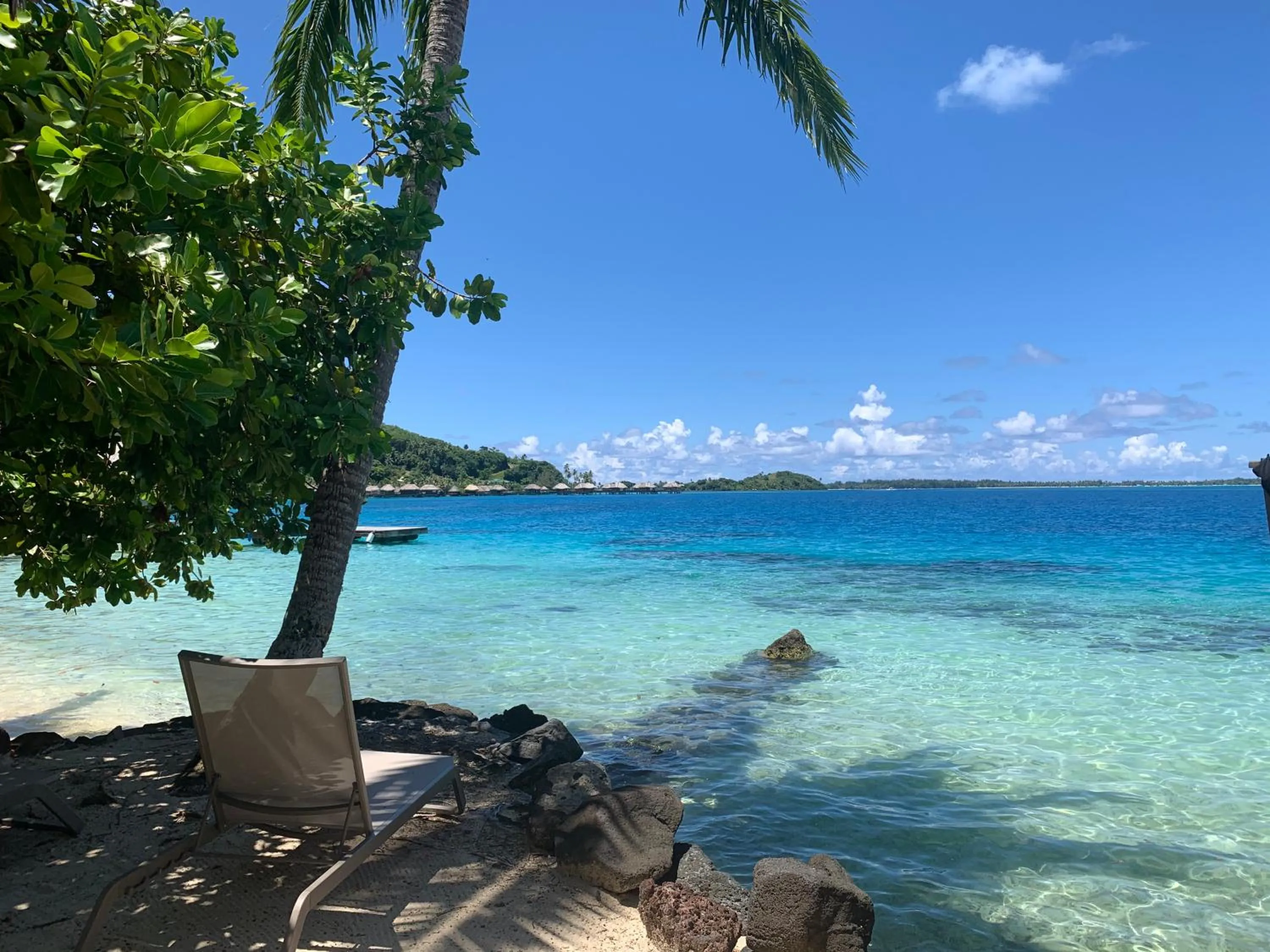 Natural landscape in Maitai Bora Bora