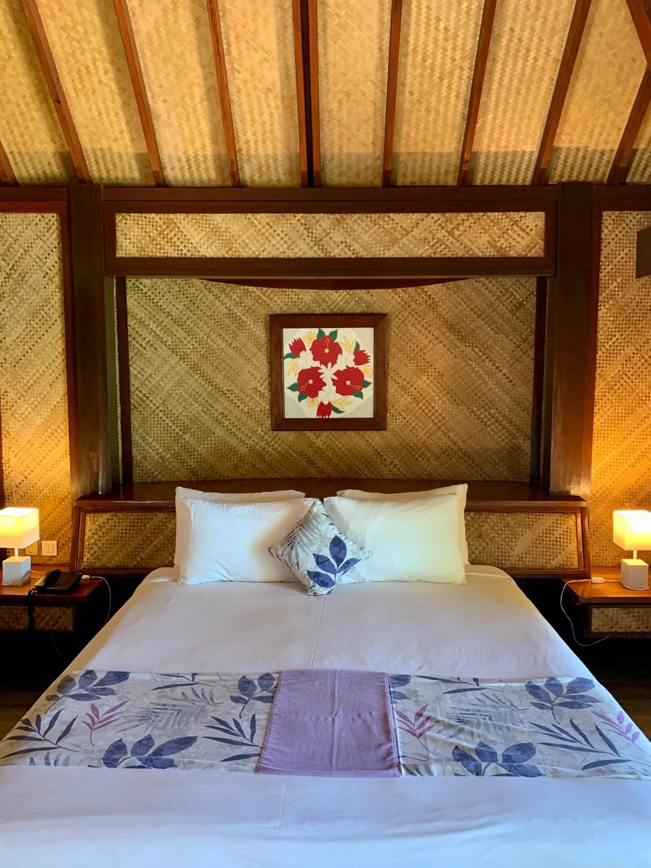 Bed in Maitai Bora Bora