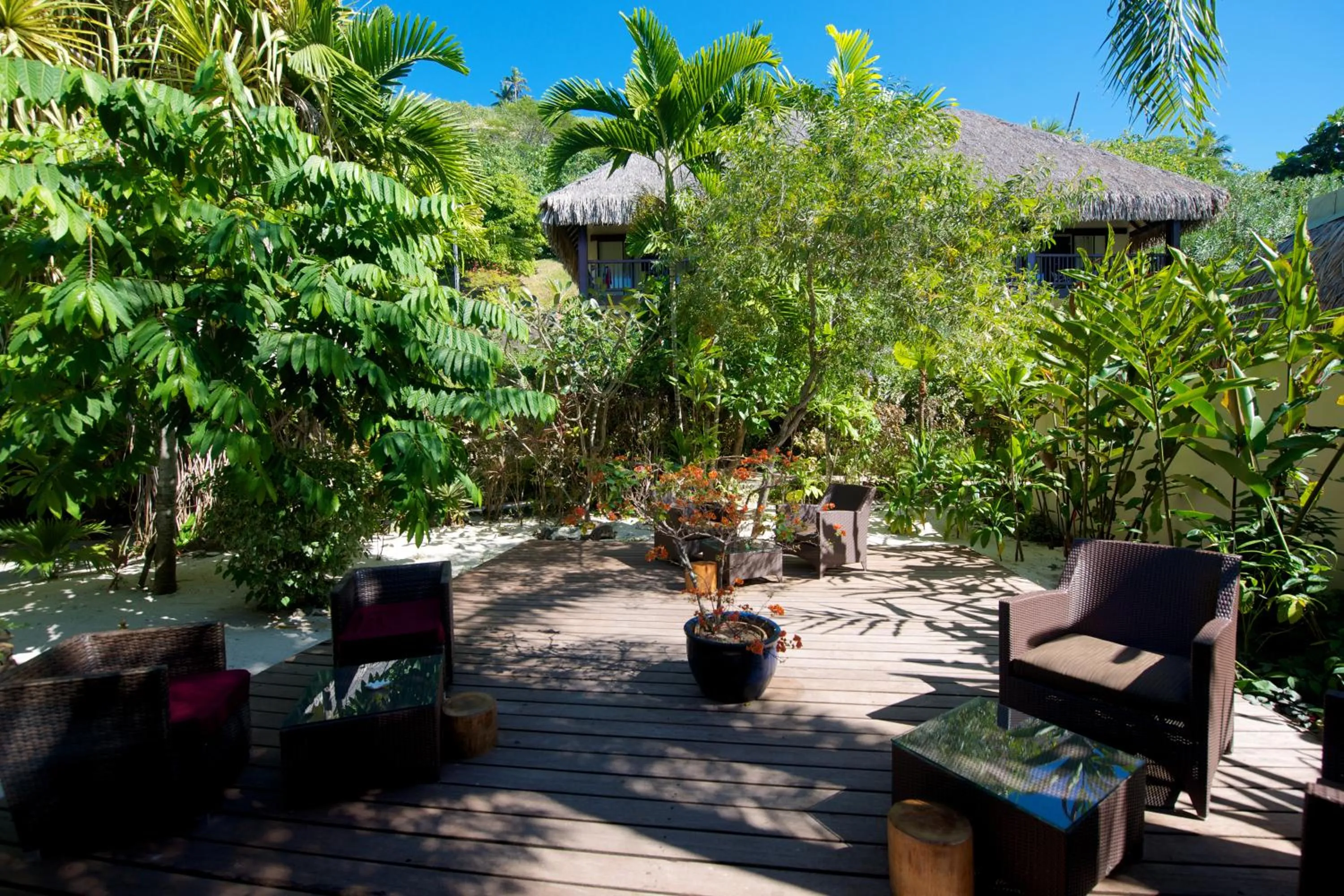Patio in Maitai Bora Bora