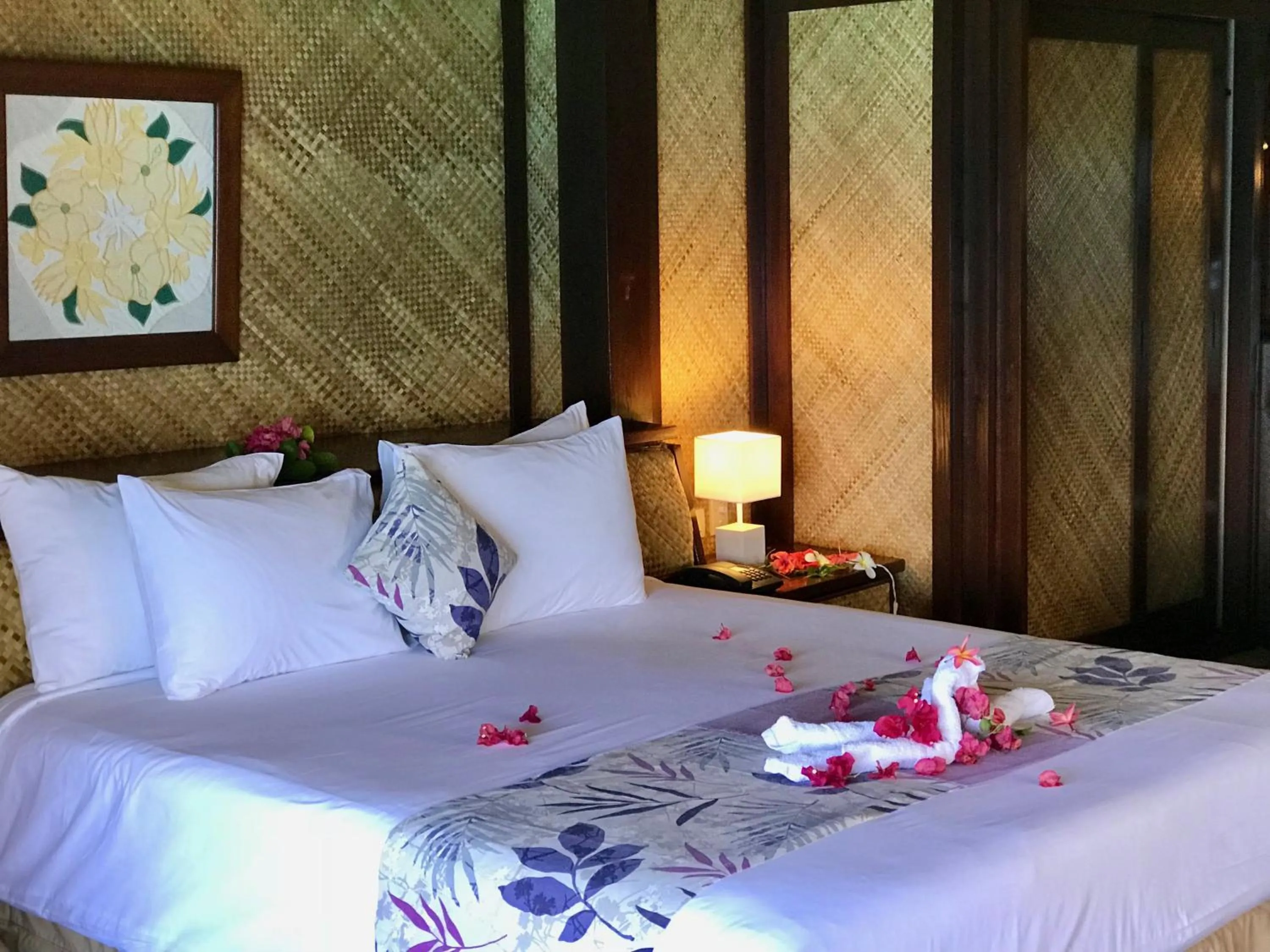 Bed in Maitai Bora Bora