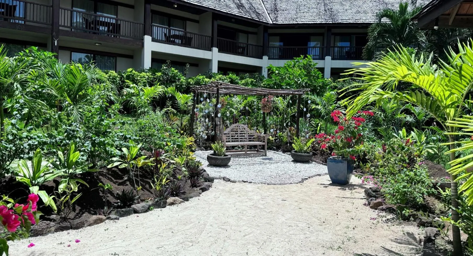 Garden in Maitai Bora Bora