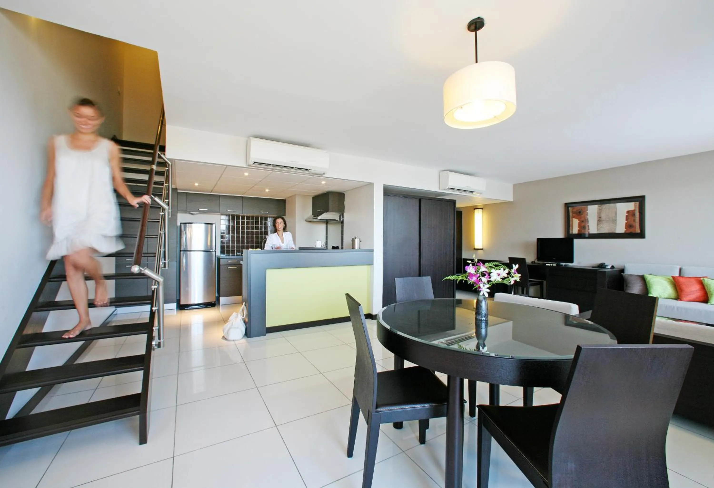 Living room in Hotel Tahiti Nui