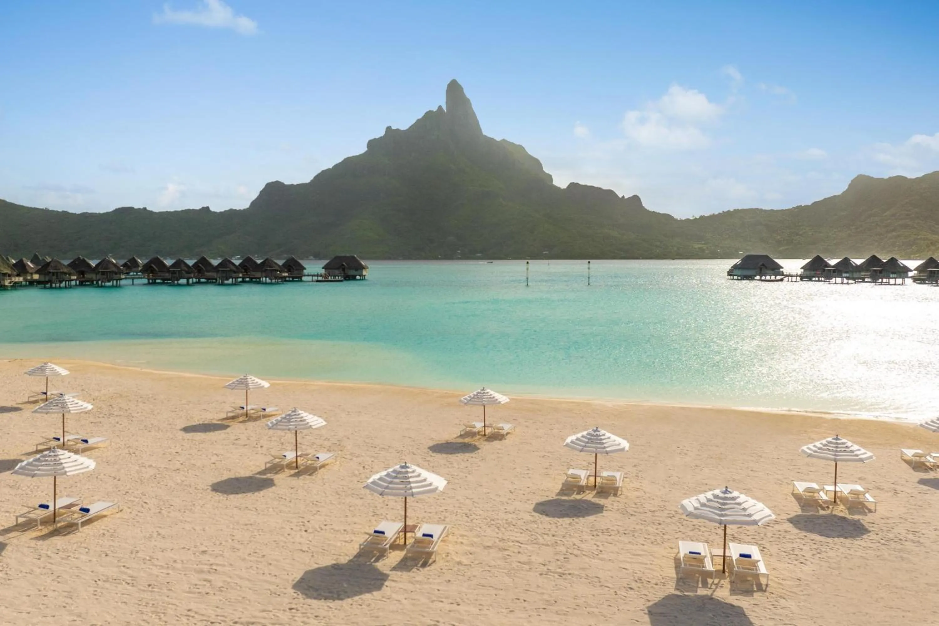 Beach in Westin Bora Bora Resort & Spa