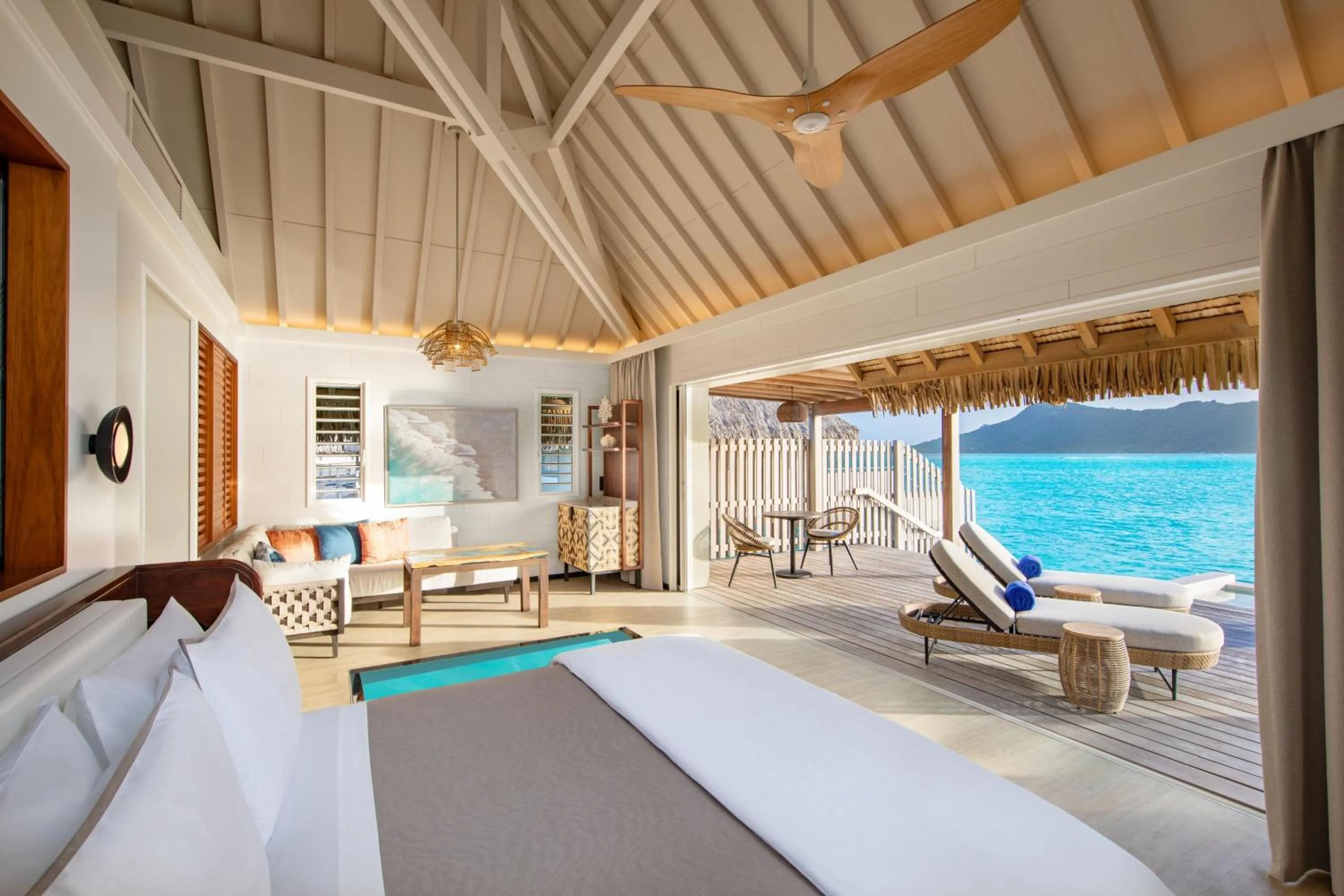 Bedroom in Westin Bora Bora Resort & Spa