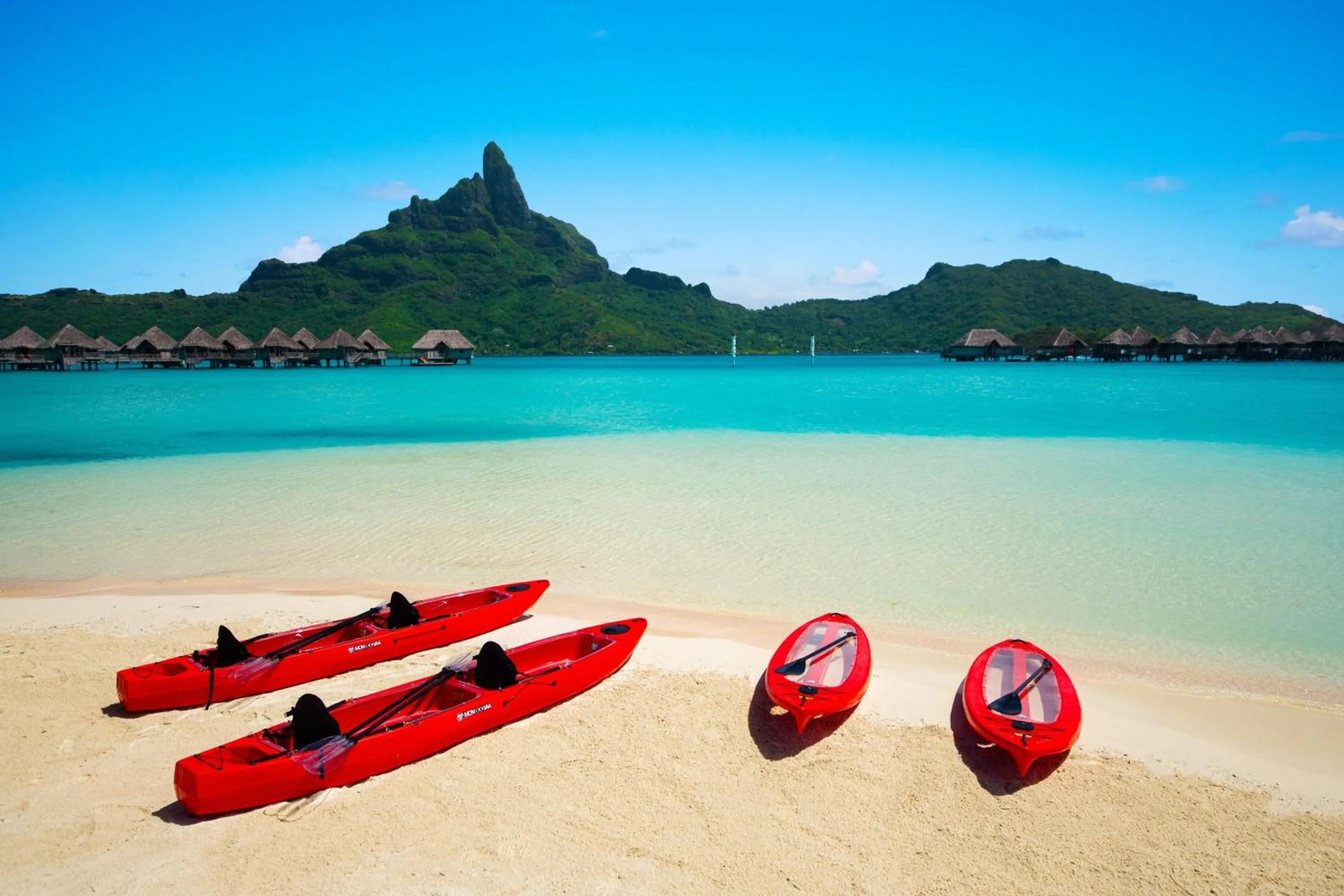 Beach in Westin Bora Bora Resort & Spa