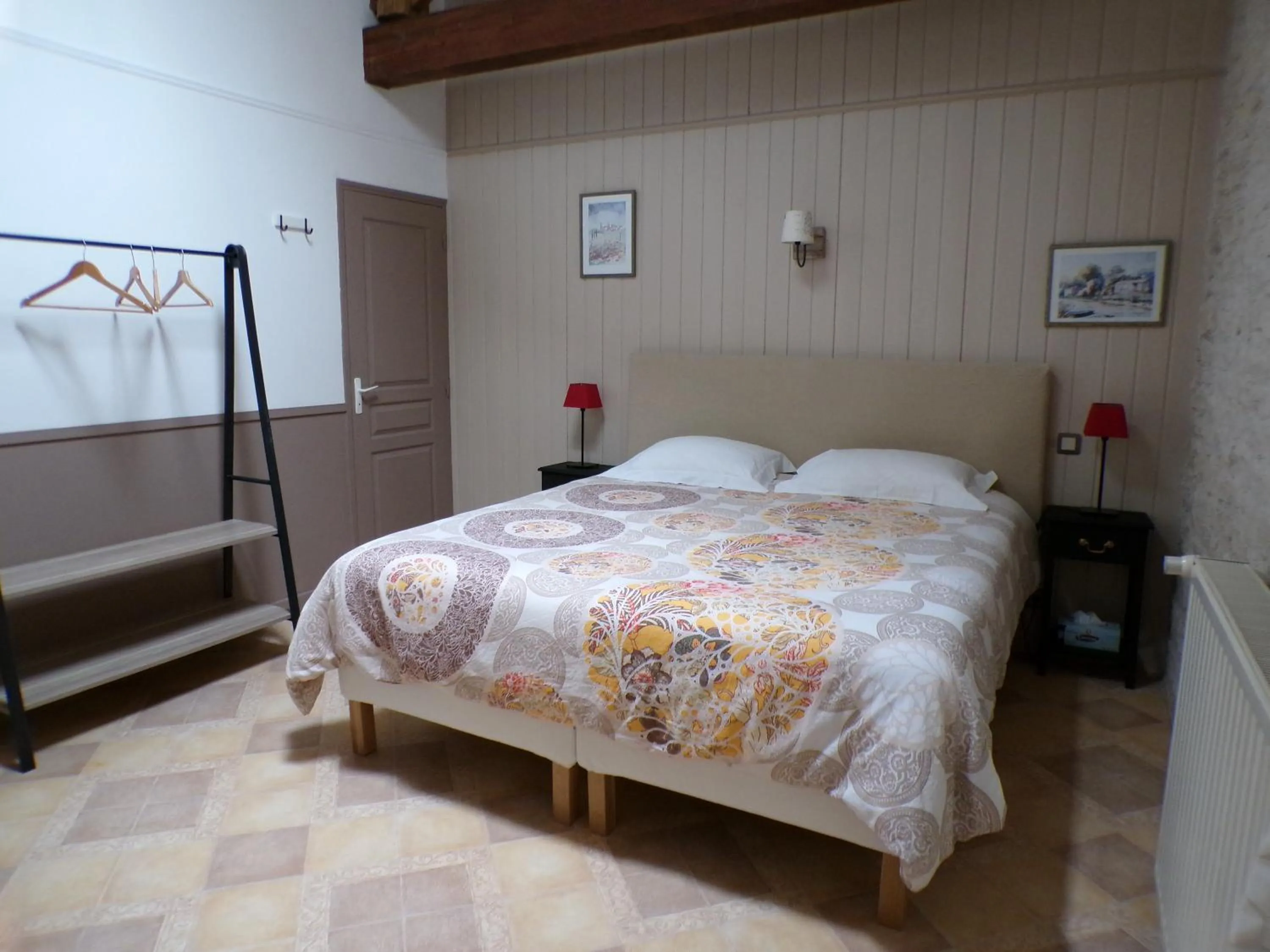 Bed in Le Logis de la Venise Verte