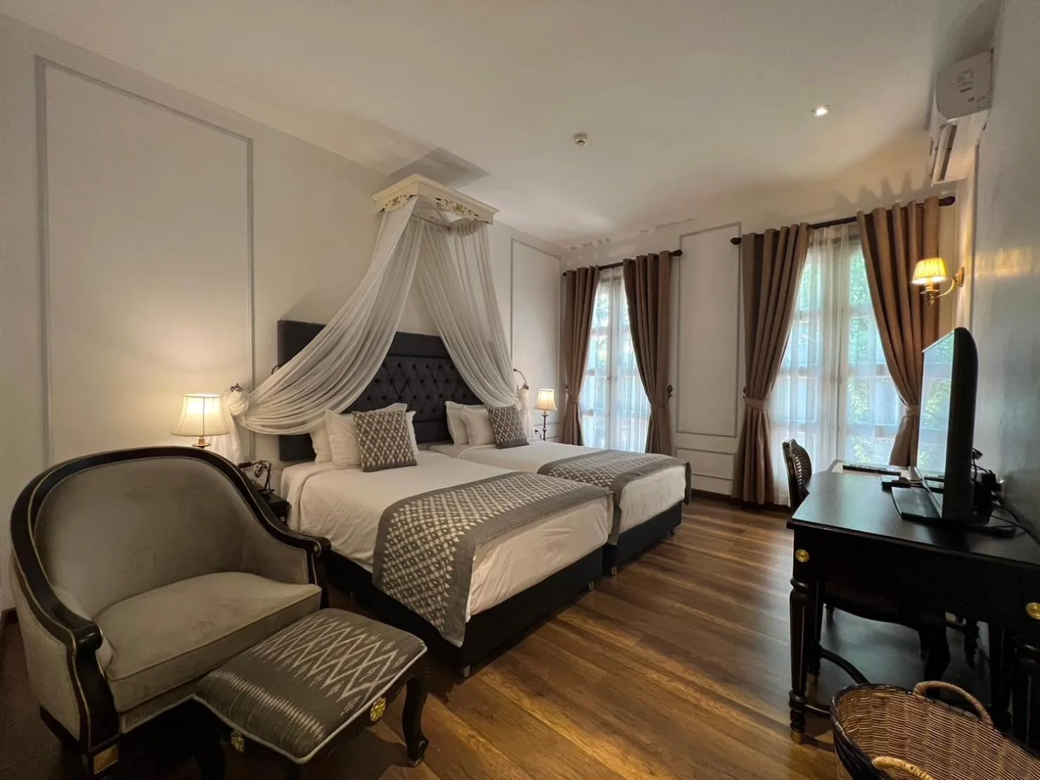 Bedroom, Bed in Le Thatluang D'oR Boutique Hotel
