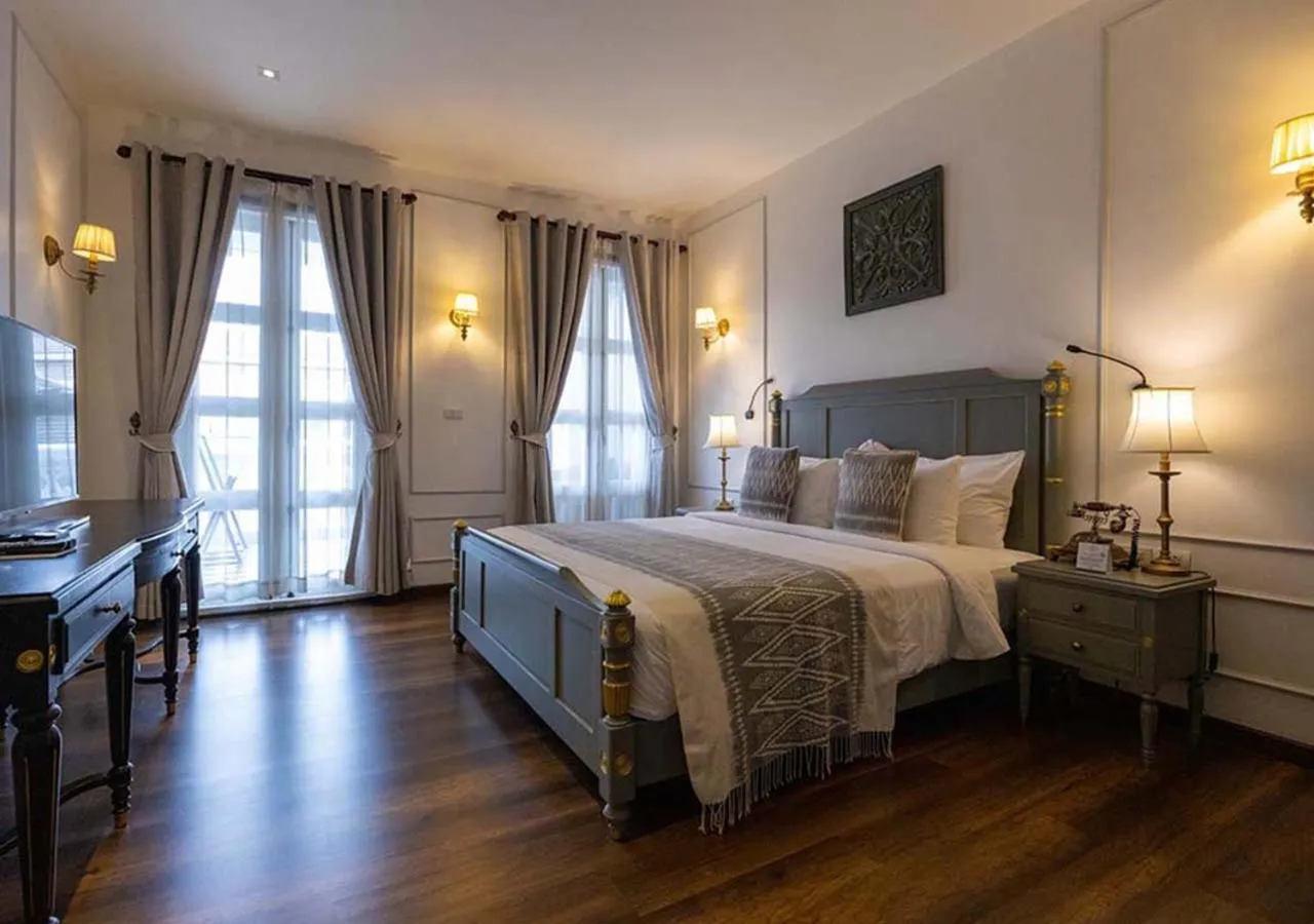 Bedroom, Bed in Le Thatluang D'oR Boutique Hotel