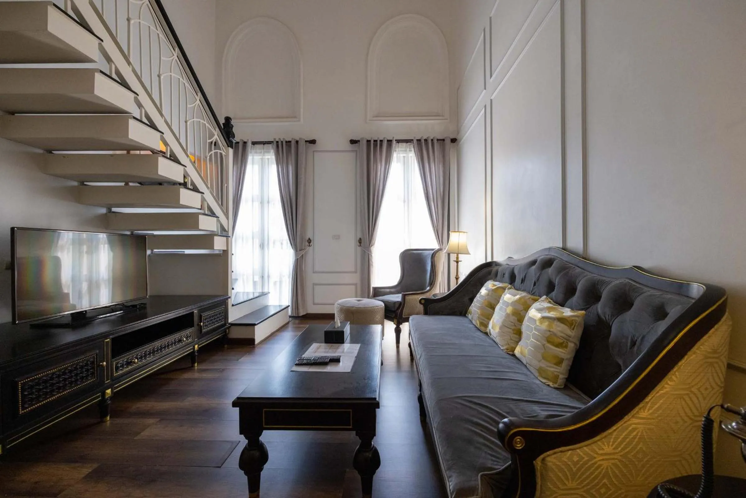 Living room in Le Thatluang D'oR Boutique Hotel