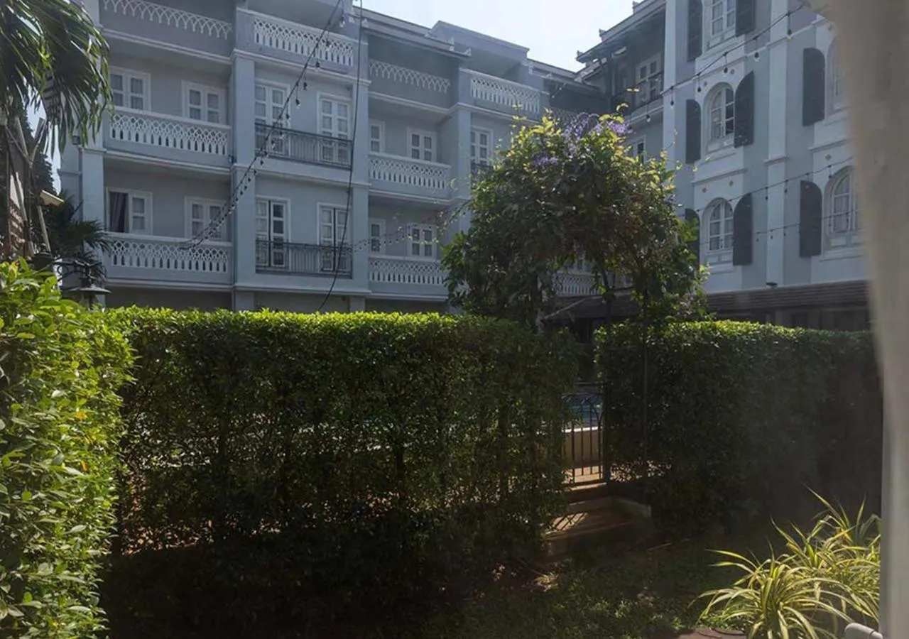 Garden view in Le Thatluang D'oR Boutique Hotel