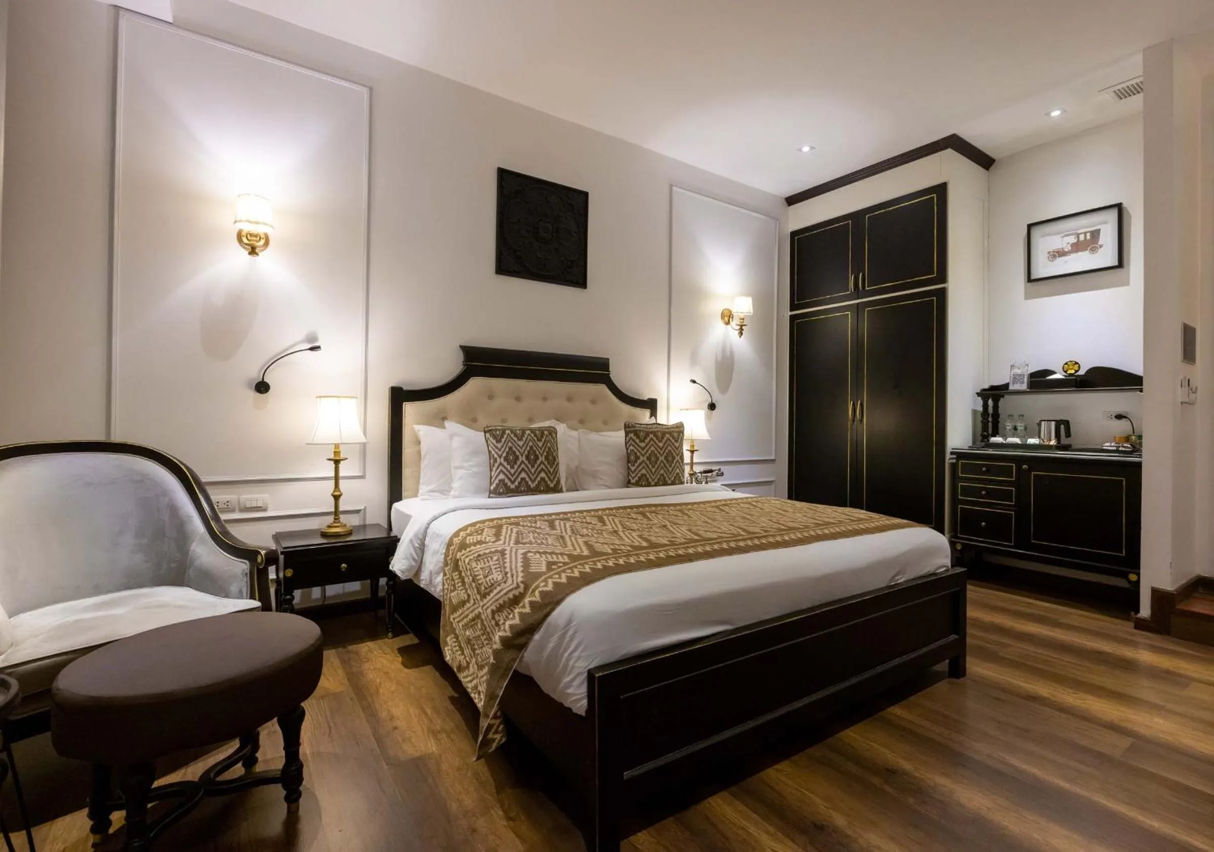 Bedroom, Bed in Le Thatluang D'oR Boutique Hotel