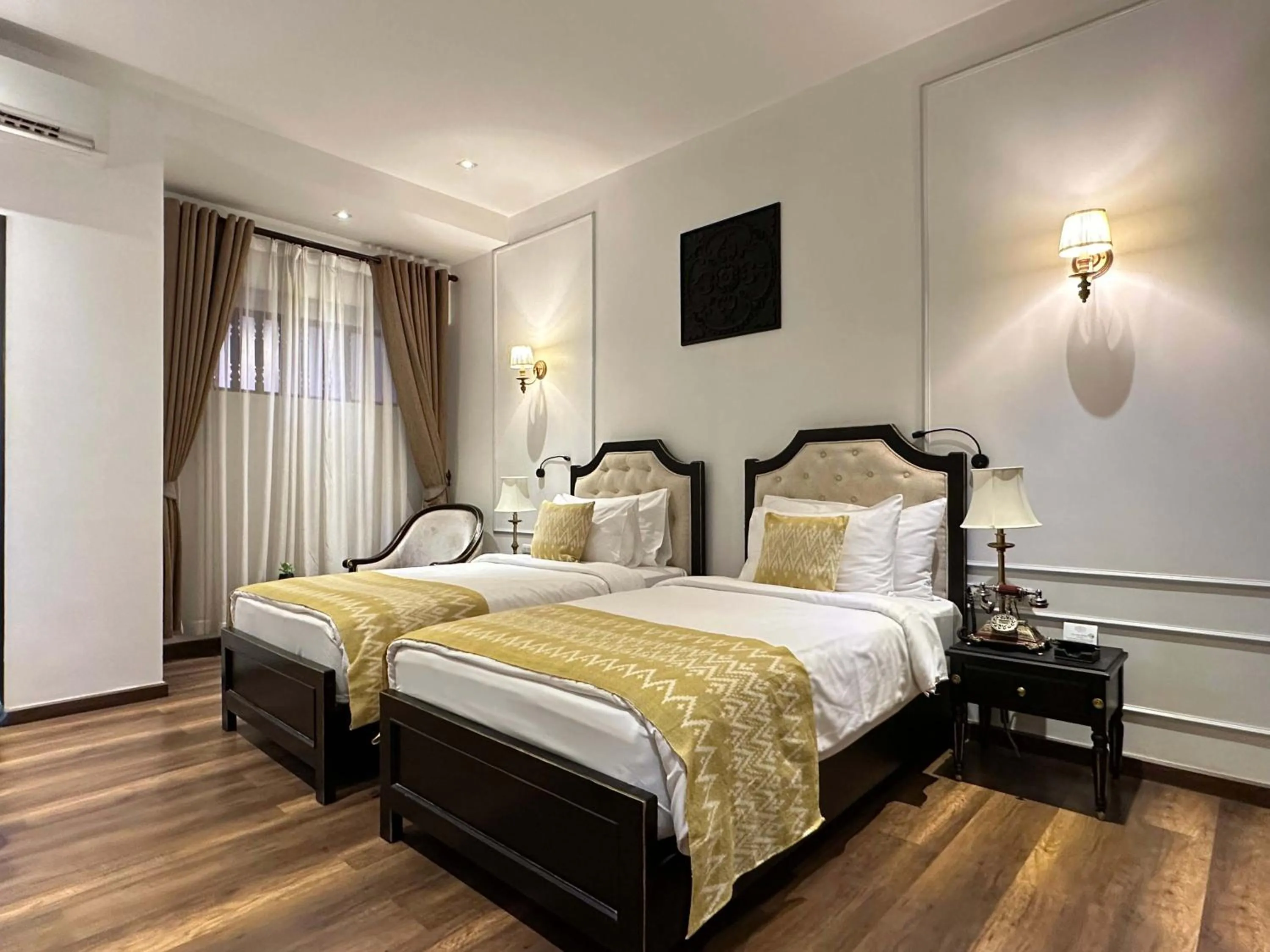 Bedroom, Bed in Le Thatluang D'oR Boutique Hotel