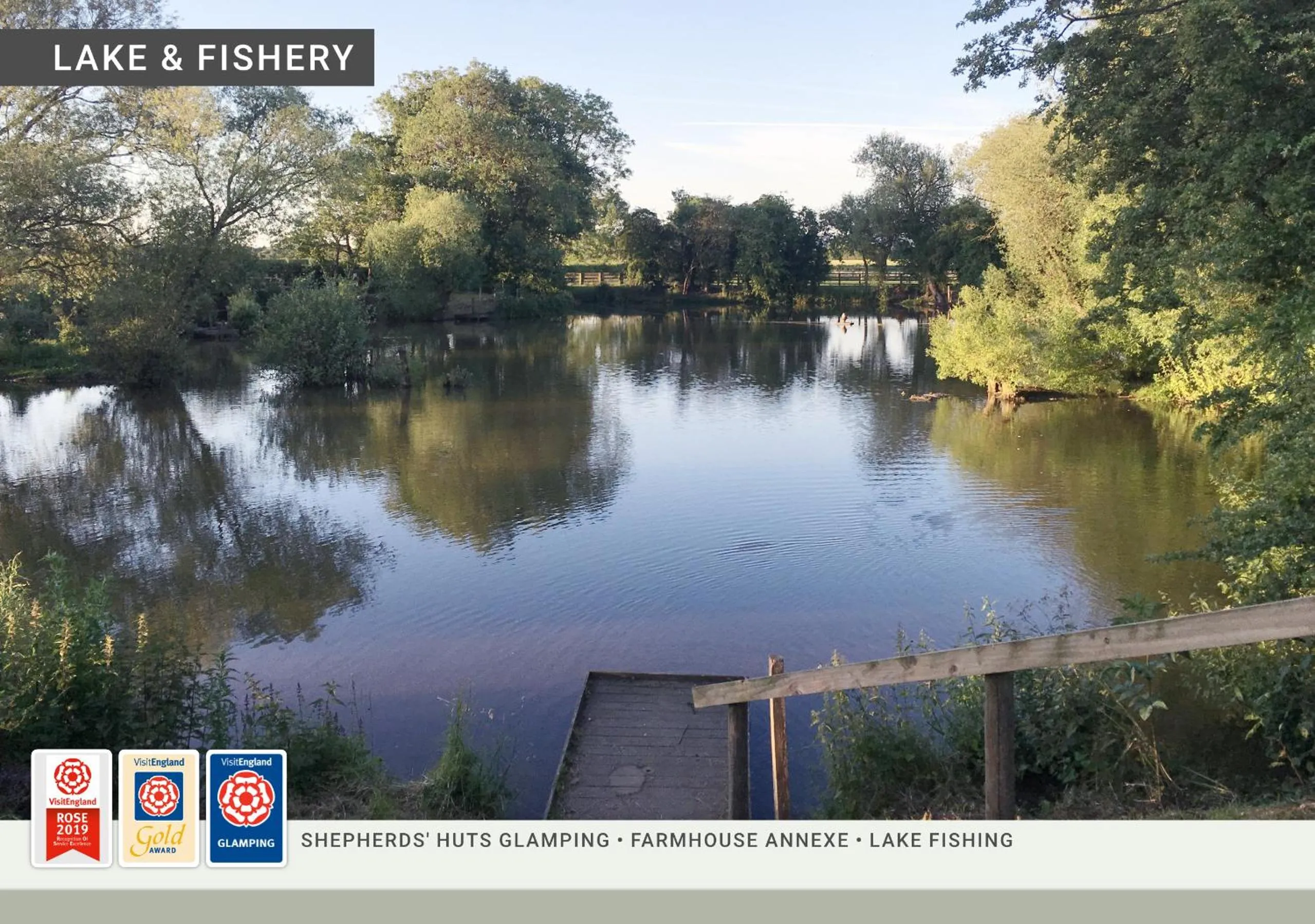 Natural landscape in Morndyke Shepherds Huts
