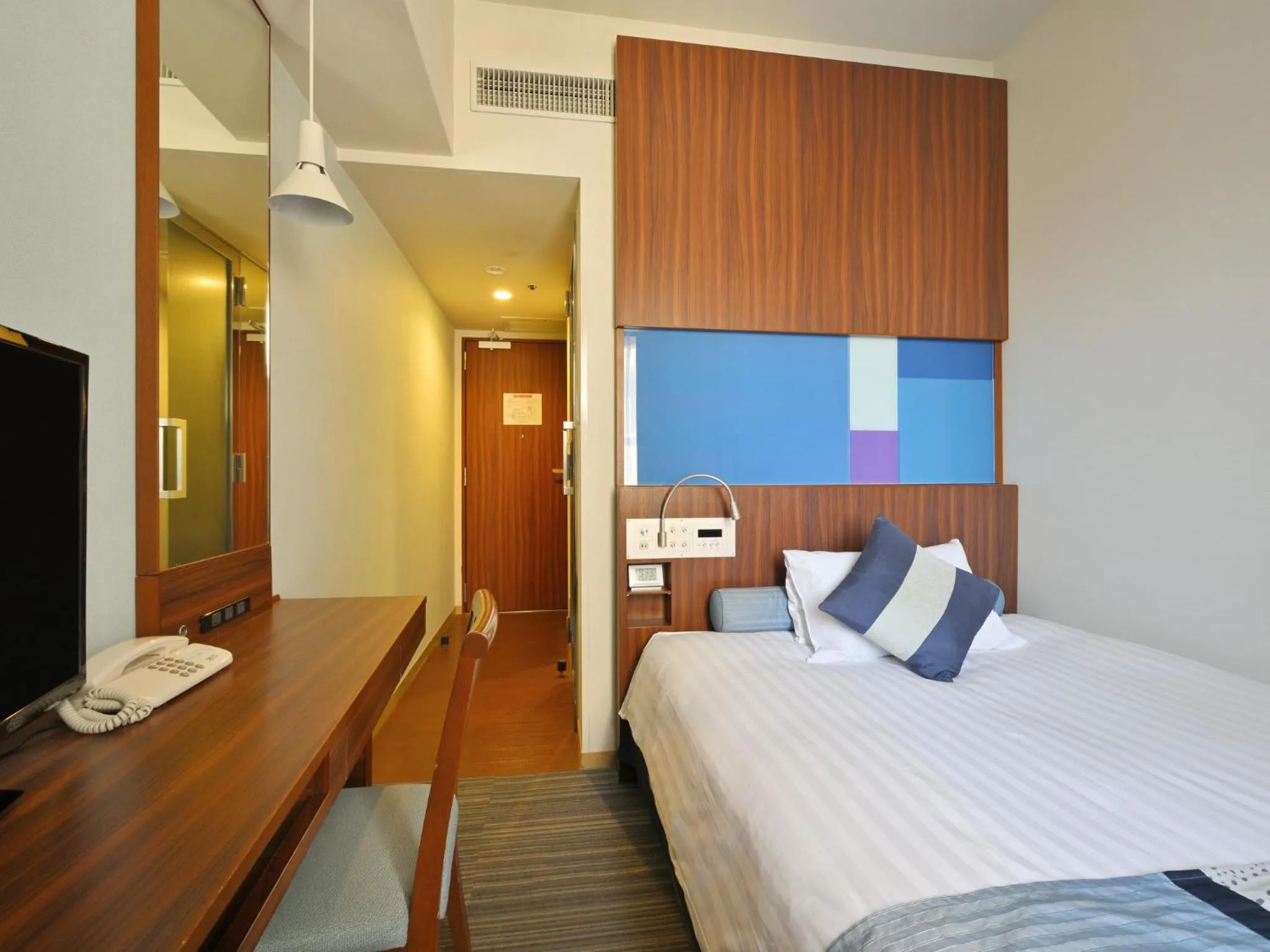 Bed in Rihga Hotel Zest Takamatsu