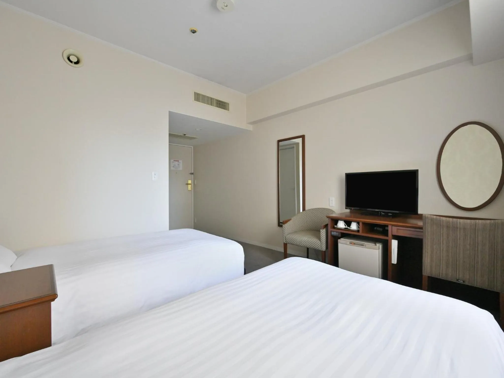 Bed in Rihga Hotel Zest Takamatsu
