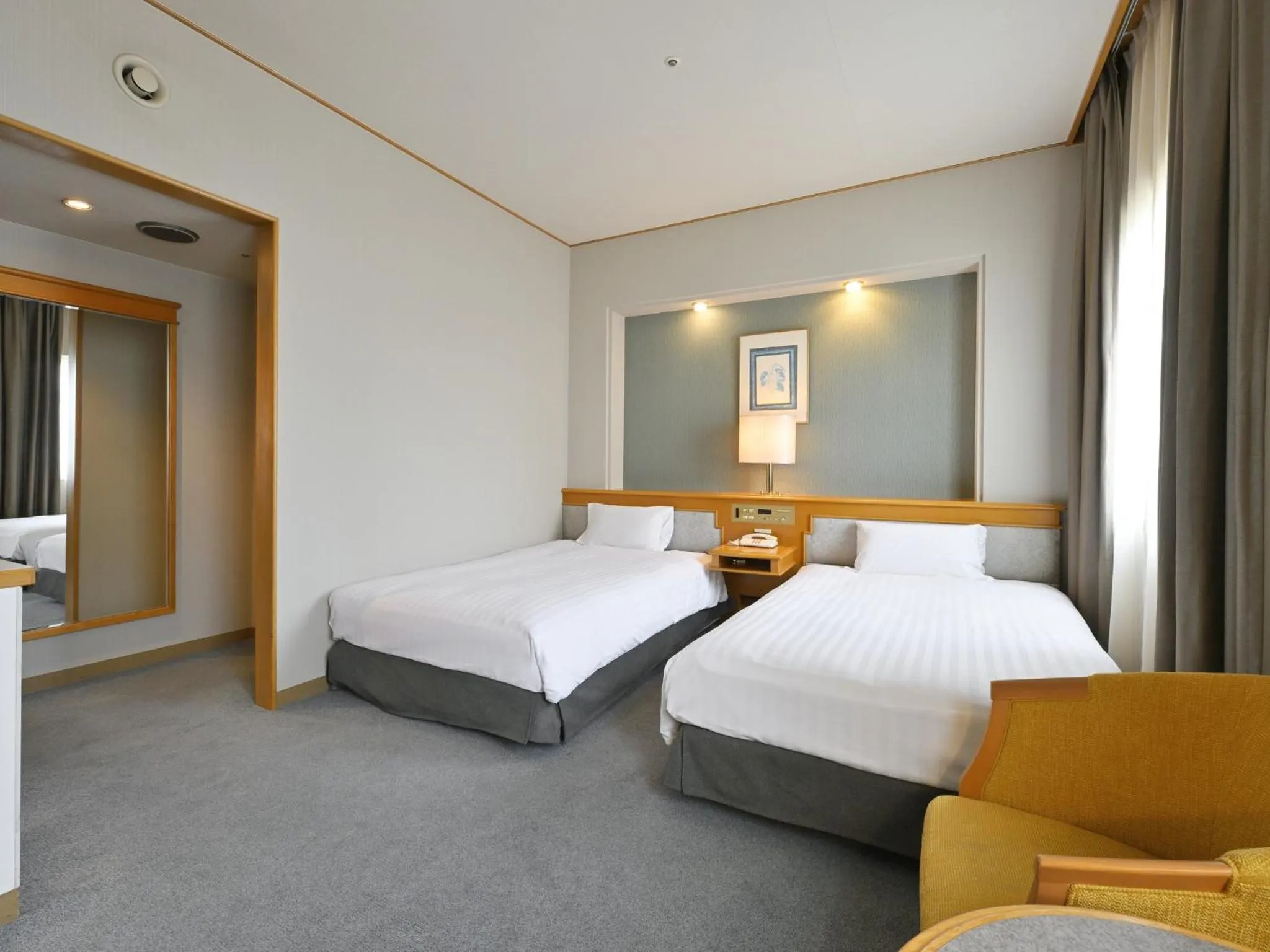 Bed in Rihga Hotel Zest Takamatsu