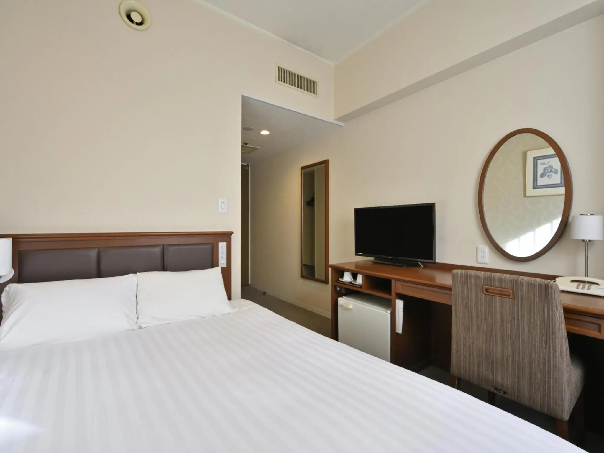 Bed in Rihga Hotel Zest Takamatsu