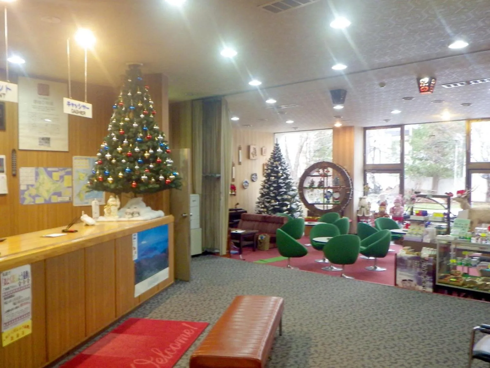 Seating area in Hotel Masyu