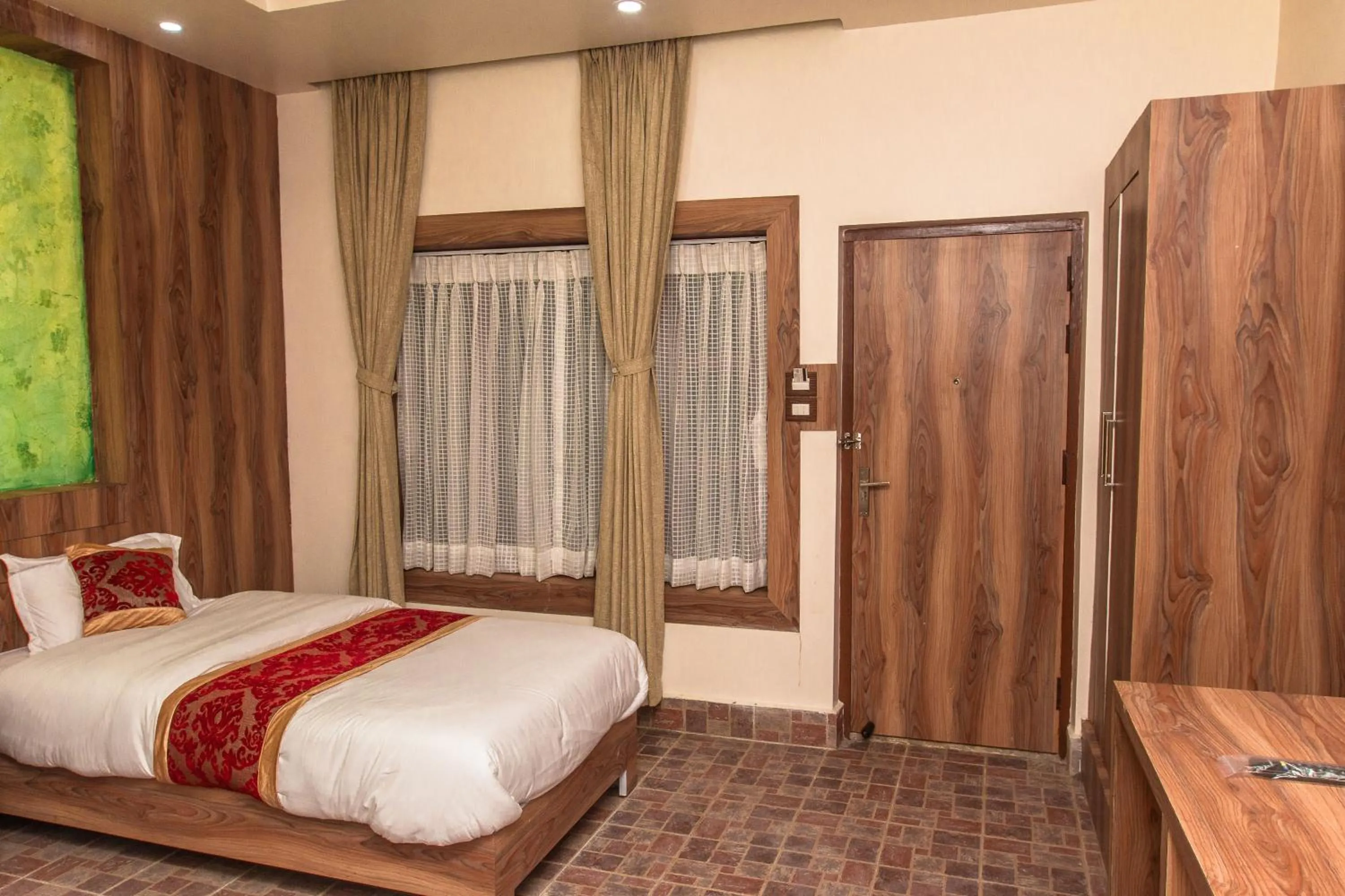 Bed in Jungle Safari Lodge- Serenity in the Wild