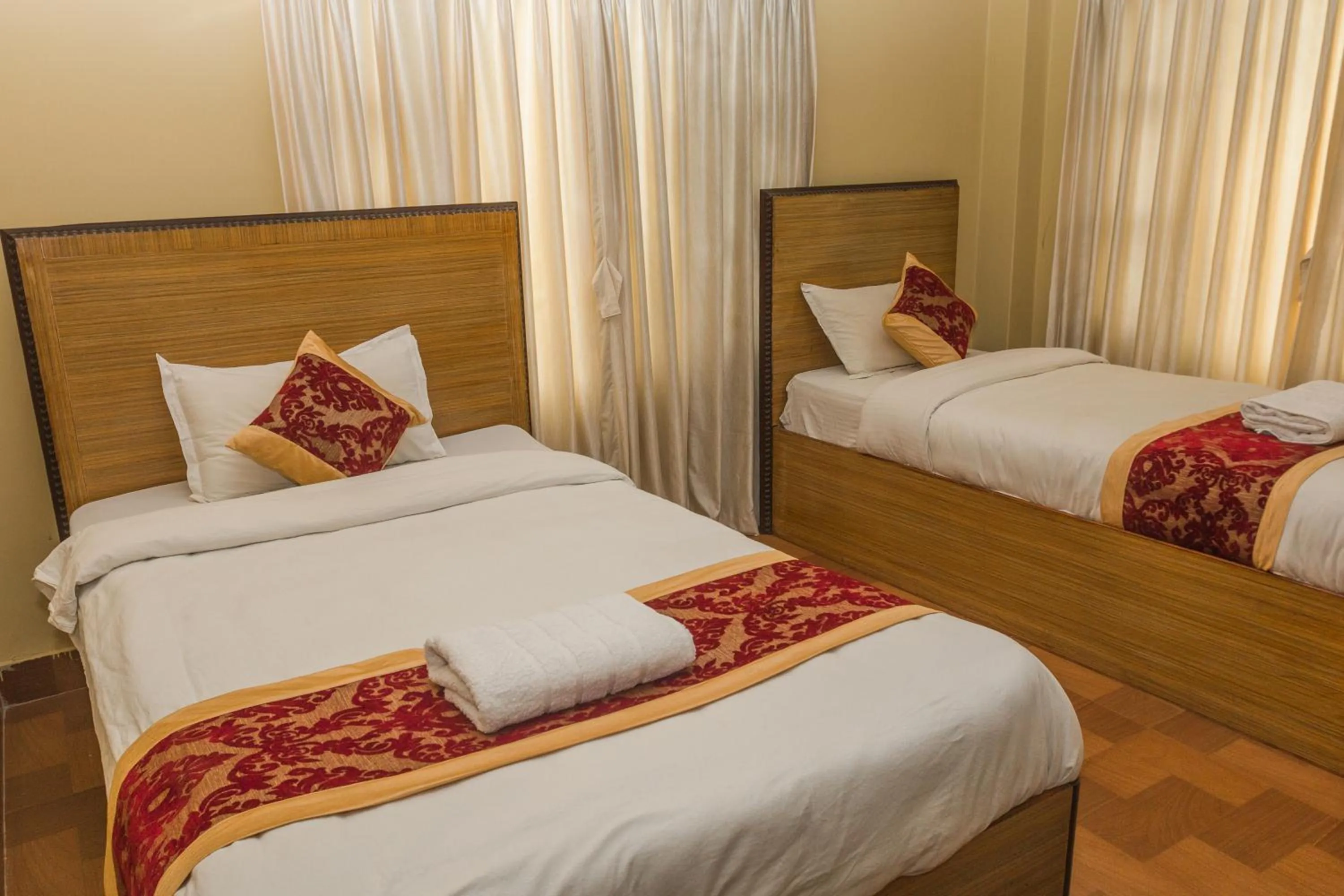 Bed in Jungle Safari Lodge- Serenity in the Wild