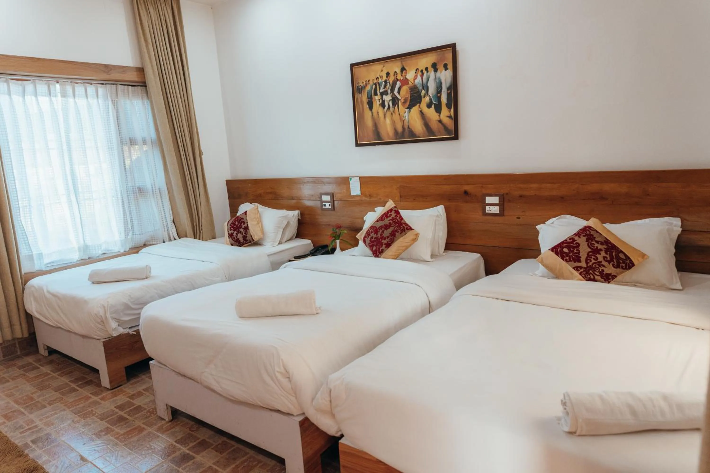 Bed in Jungle Safari Lodge- Serenity in the Wild