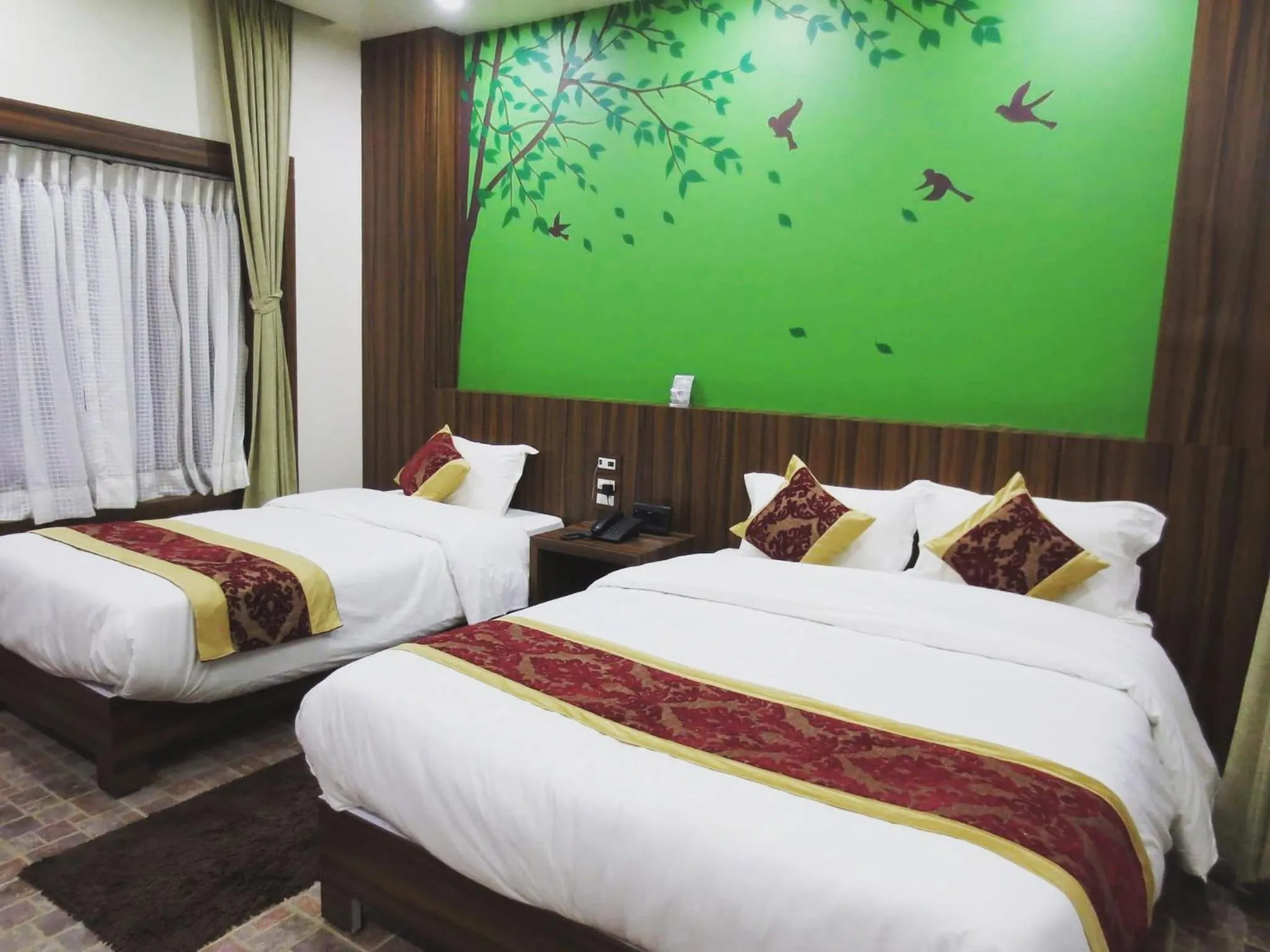 Bedroom, Bed in Jungle Safari Lodge- Serenity in the Wild