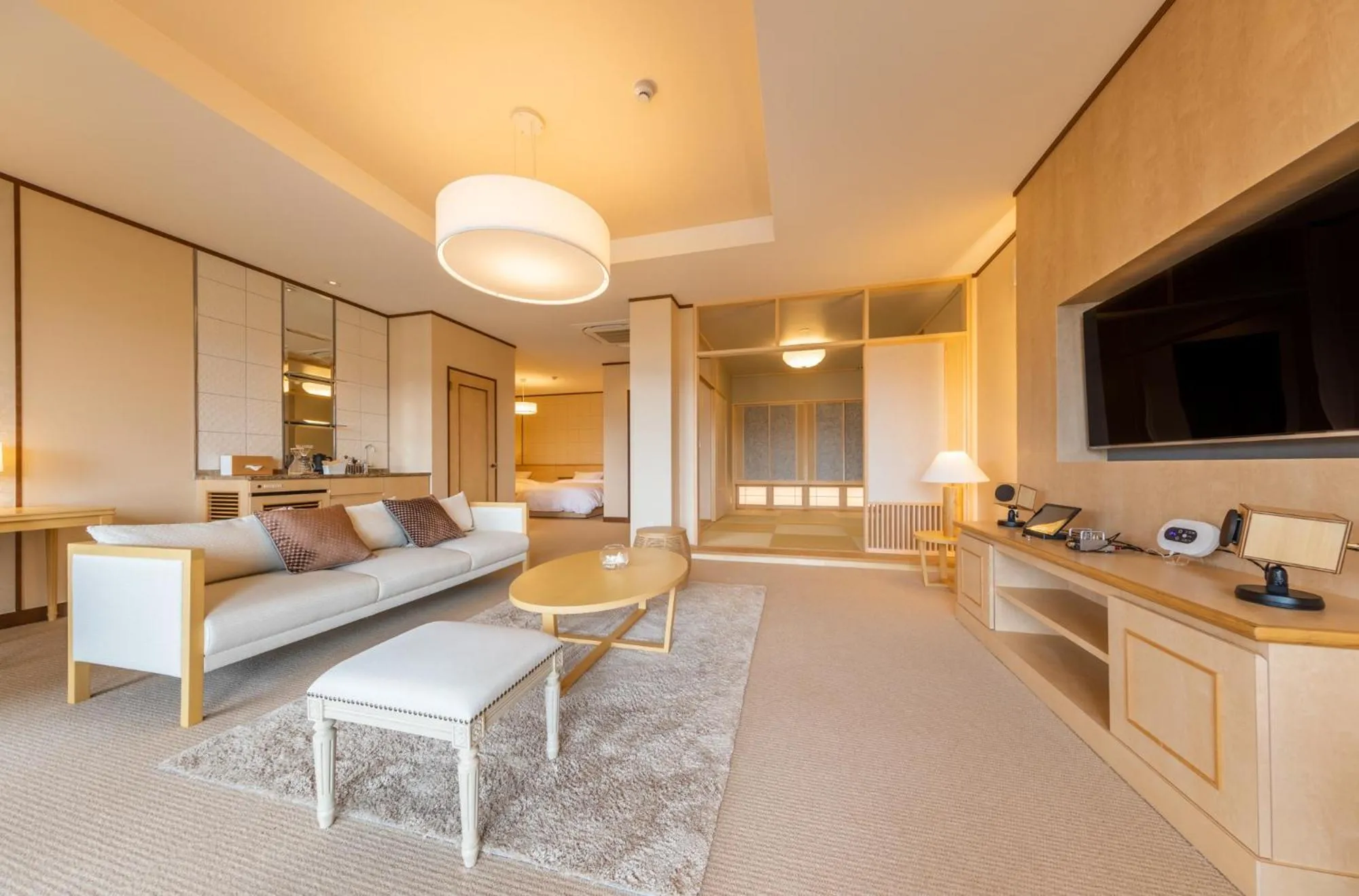 Living room in Katakura Silk Hotel