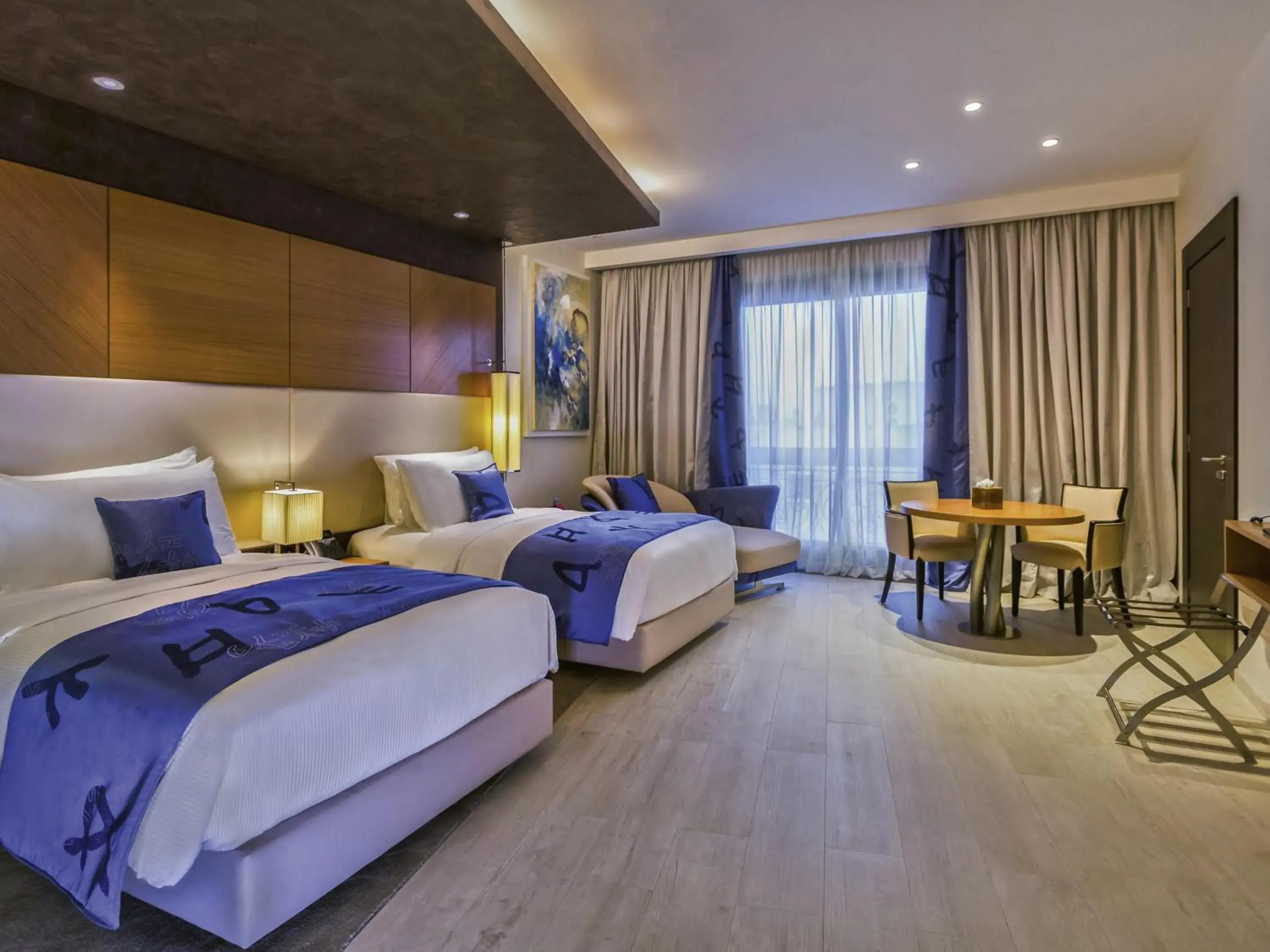 Deluxe Twin Room in Mövenpick Hotel du Lac Tunis Deluxe Twin Room in Mövenpick Hotel du Lac Tunis