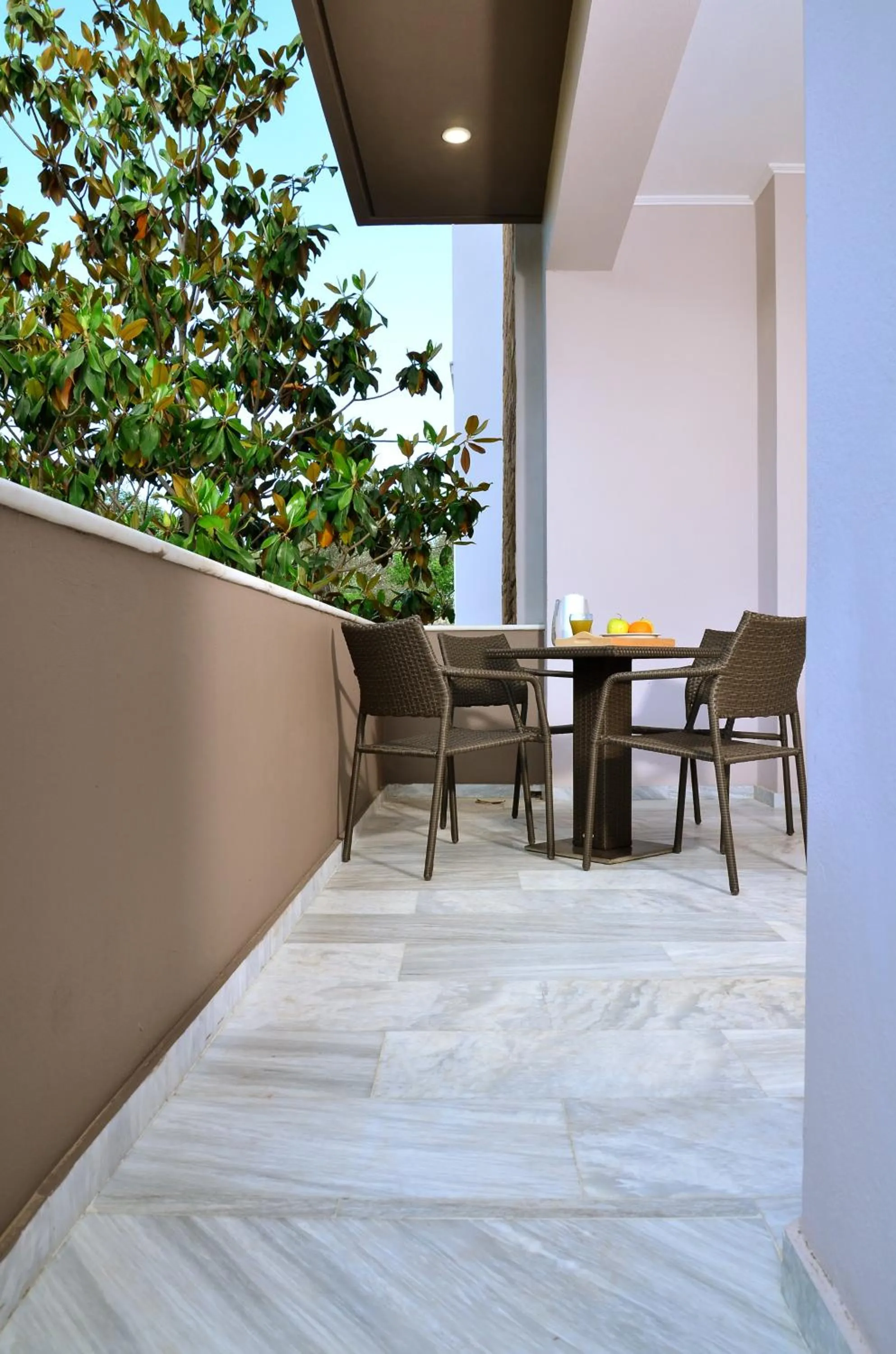 Balcony/Terrace in Mastiha Villas in Town