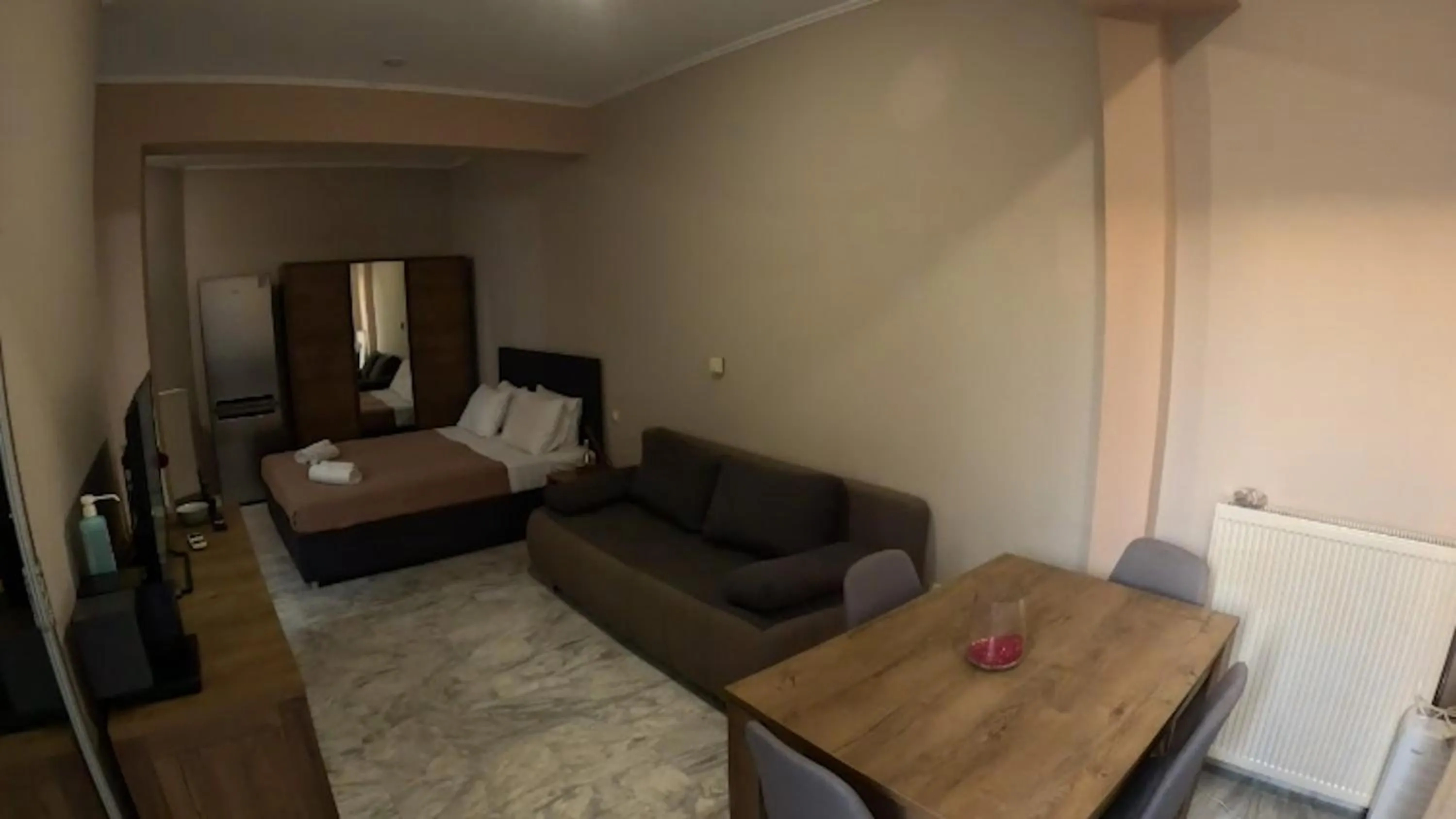 Bed in Mastiha Villas in Town