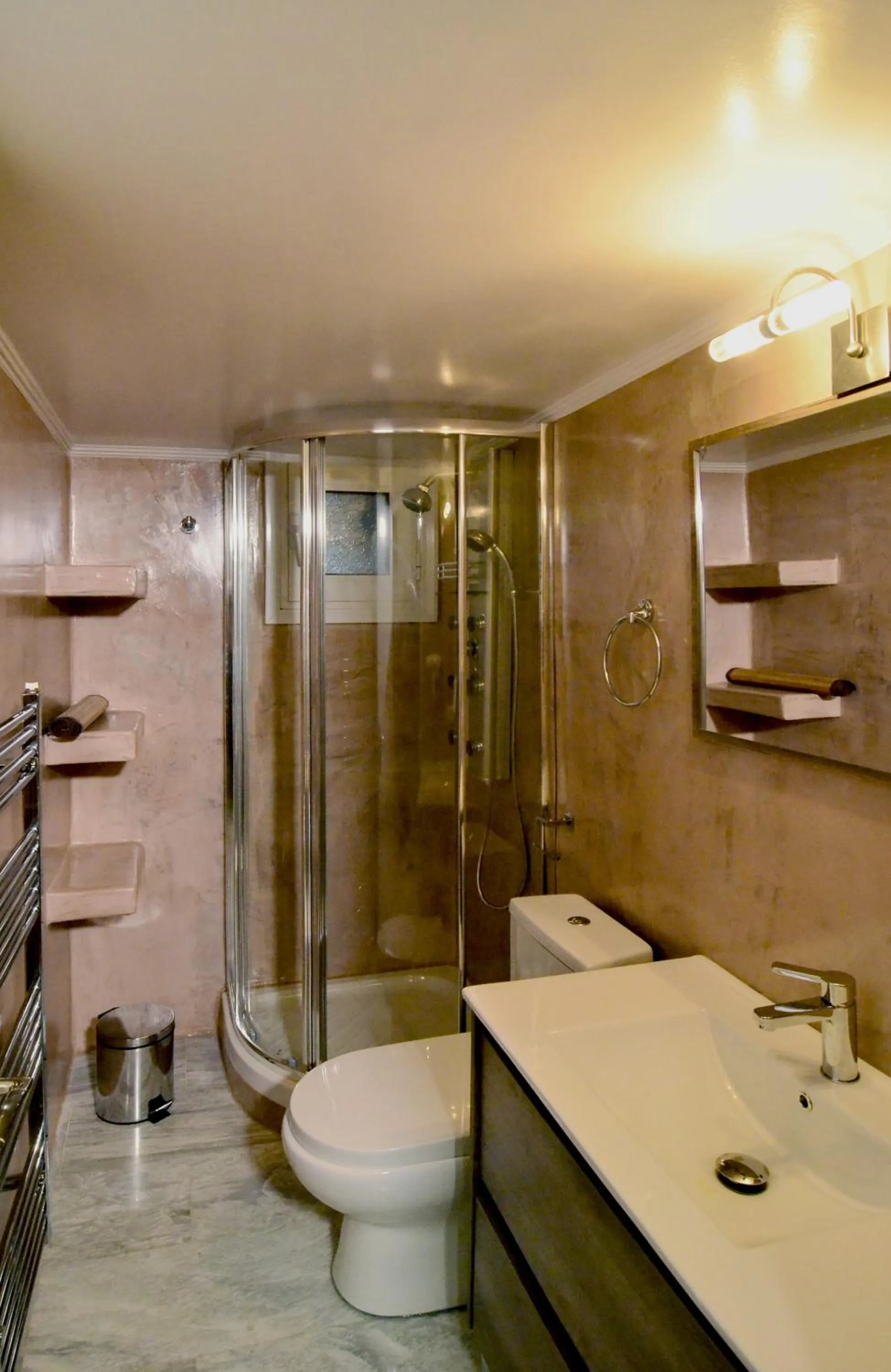 Bathroom in Mastiha Villas in Town