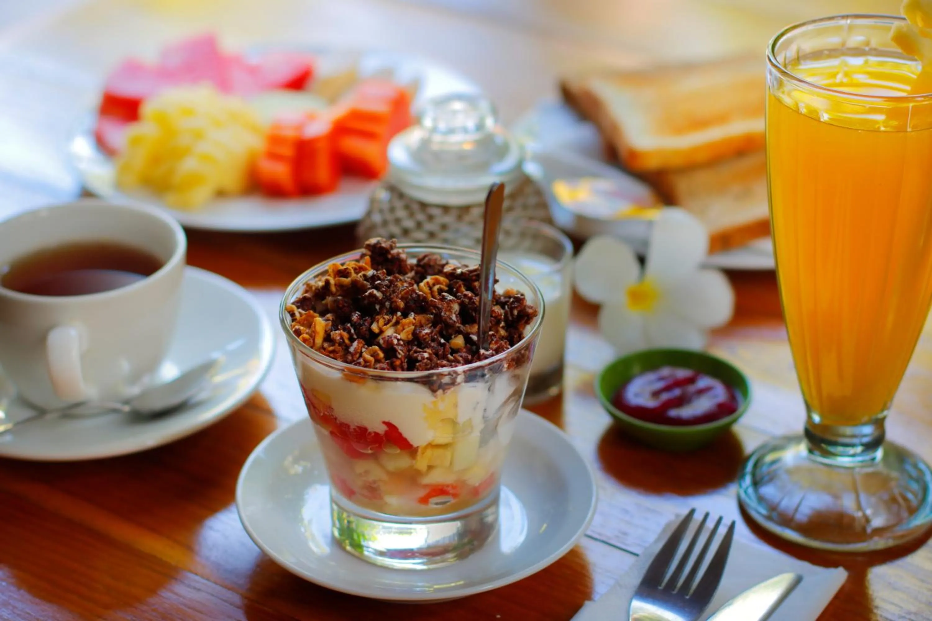 Continental breakfast in Pearl Boutique Hotel Adult only