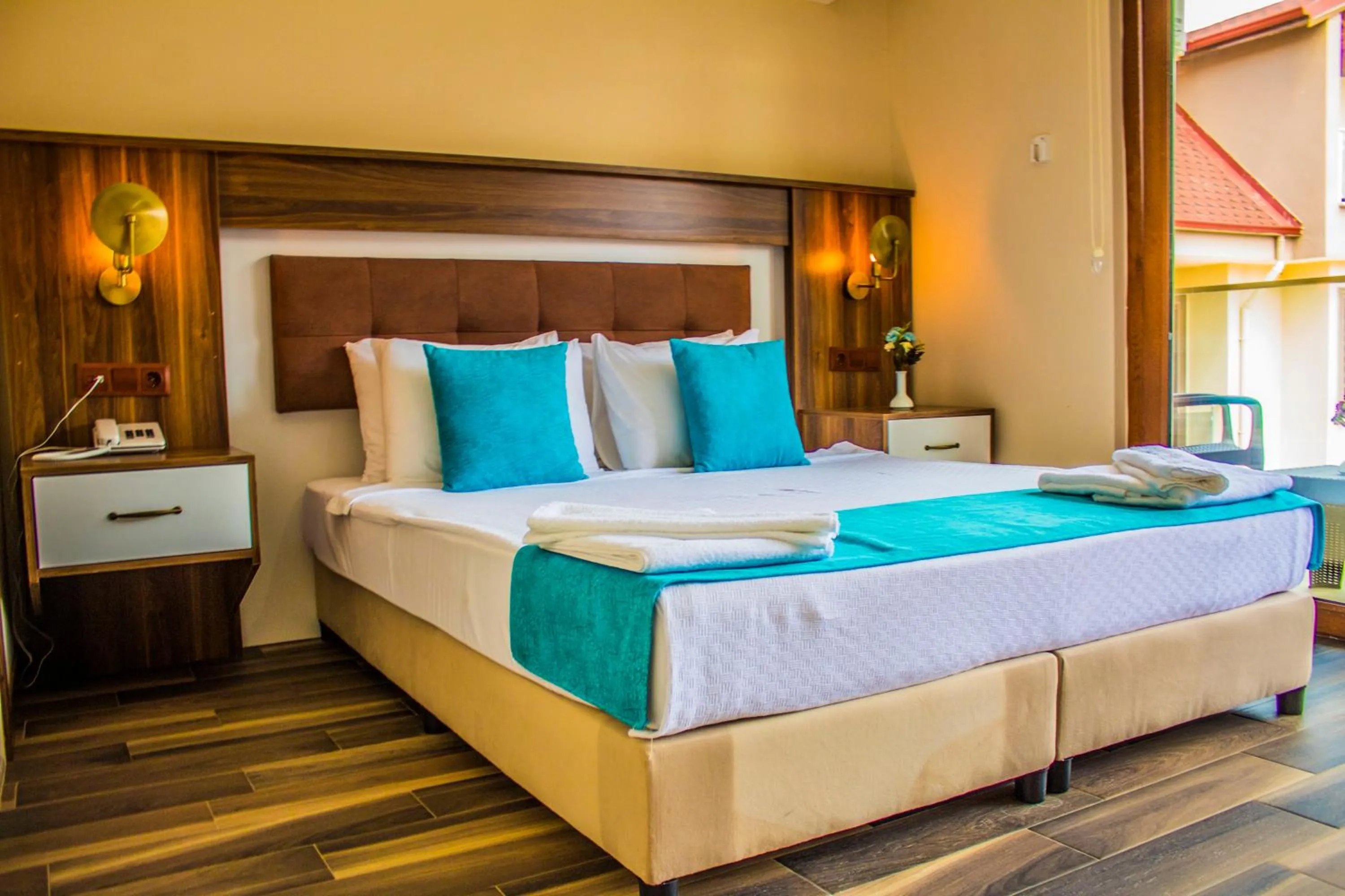 Bedroom, Bed in Form Thermal Hotel & SPA Kaz Dağları