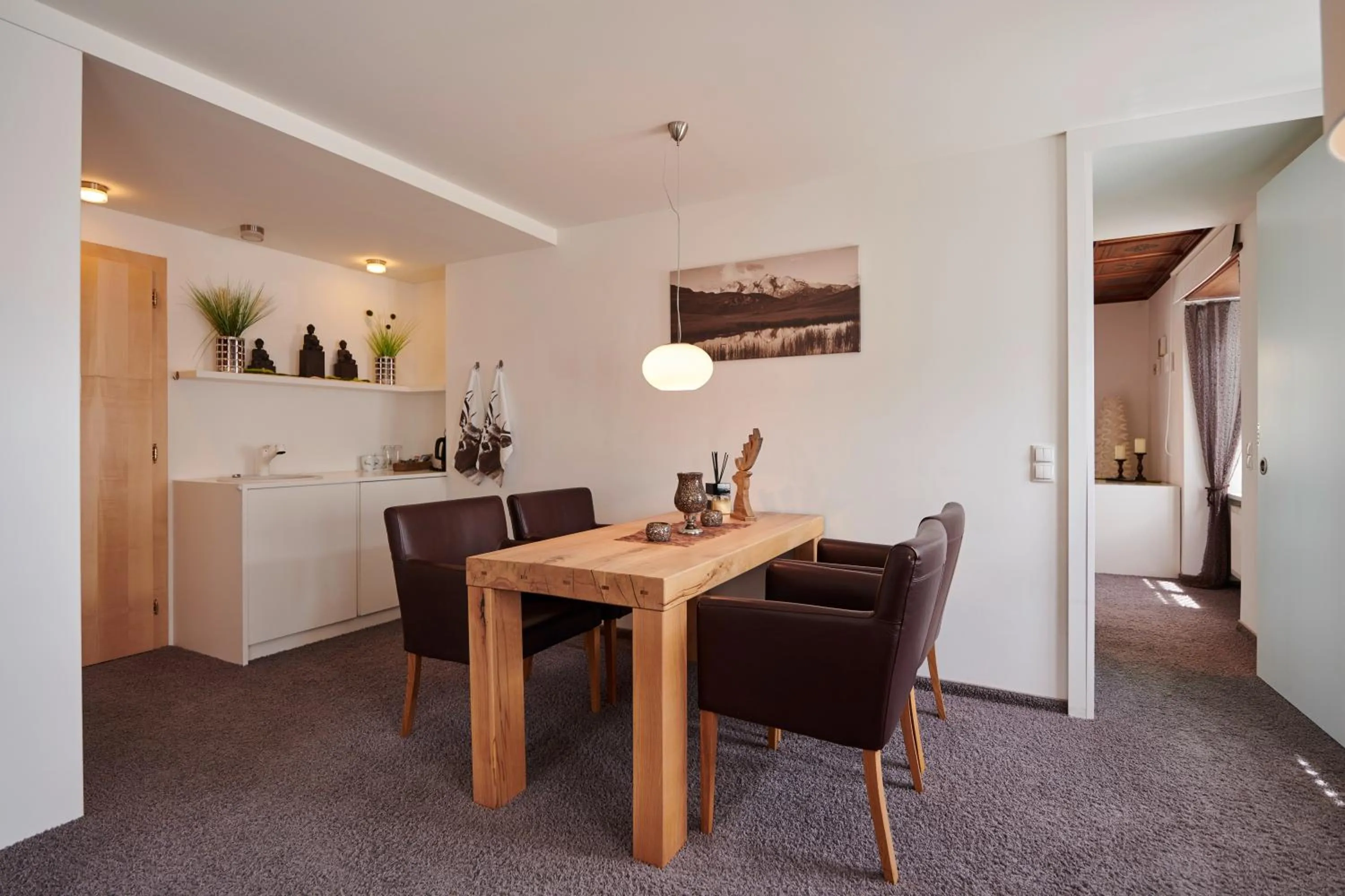 Seating area in Hotel Krone