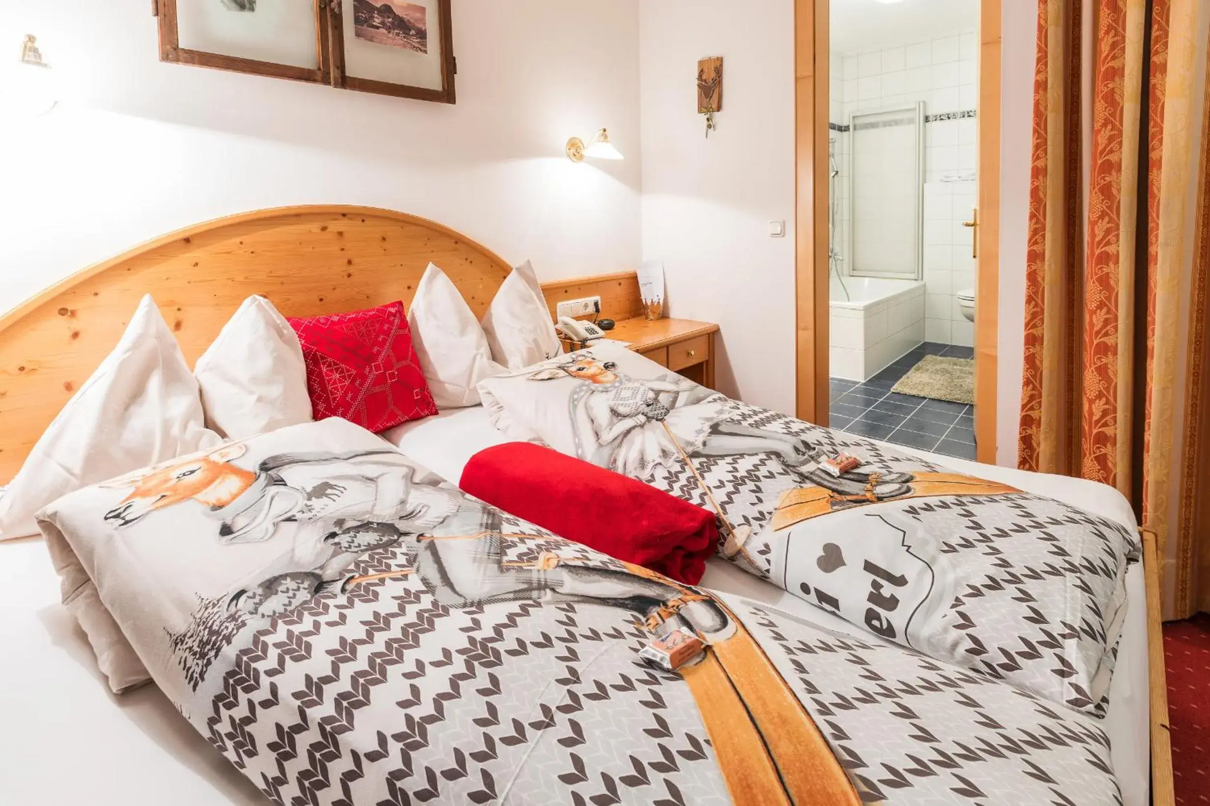 Double Room in Hotel Krone Double Room in Hotel Krone