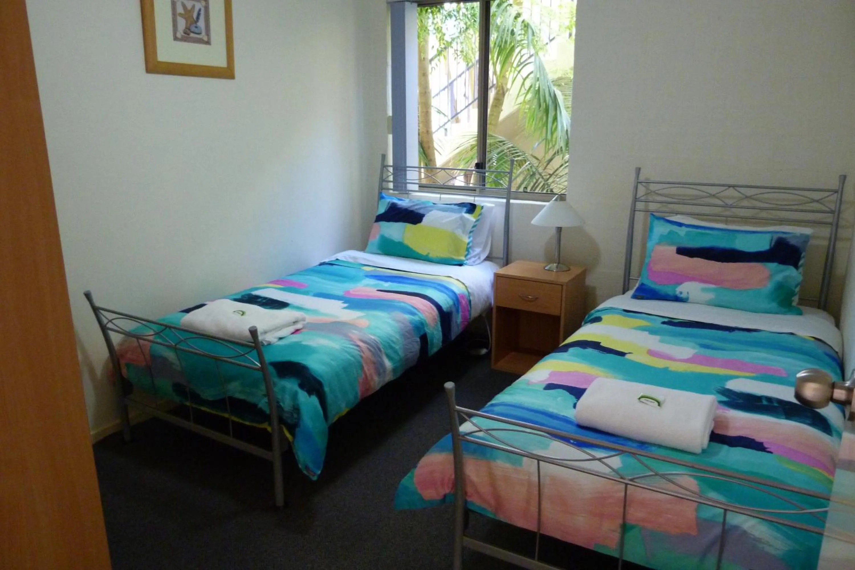 Bedroom, Bed in Sails Luxury Apartments Merimbula
