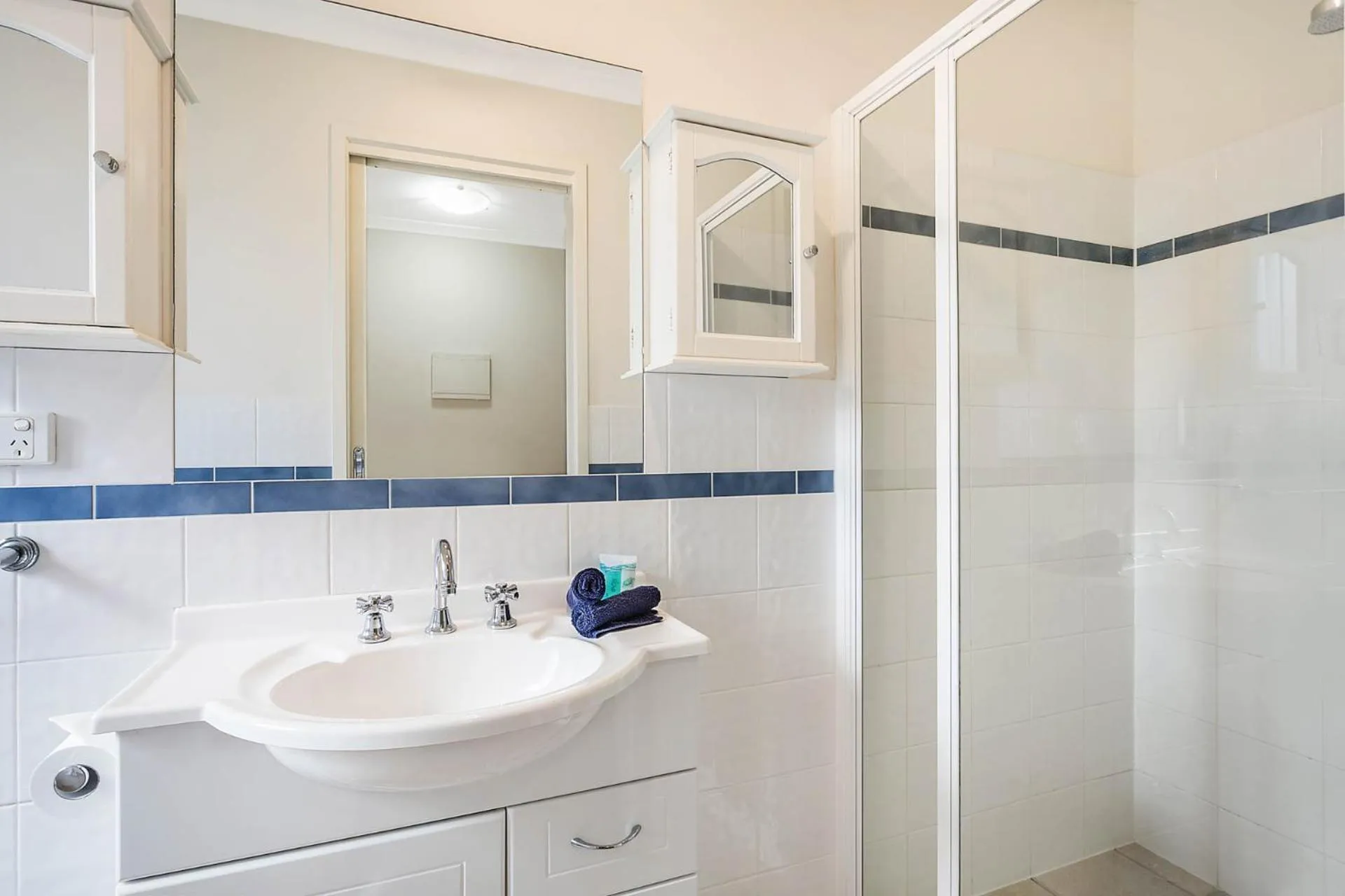 Bathroom in Sails Luxury Apartments Merimbula