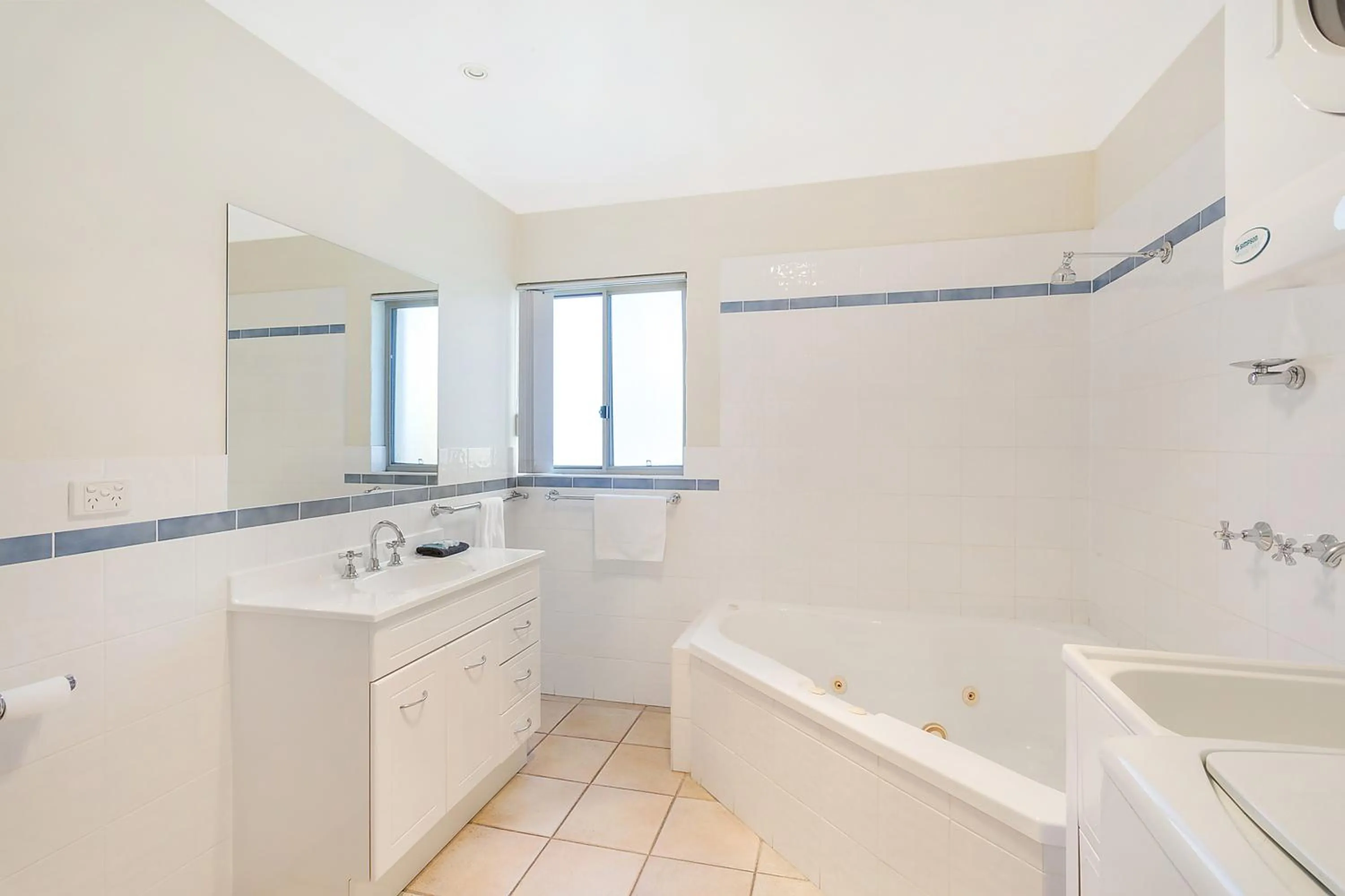 Bathroom in Sails Luxury Apartments Merimbula