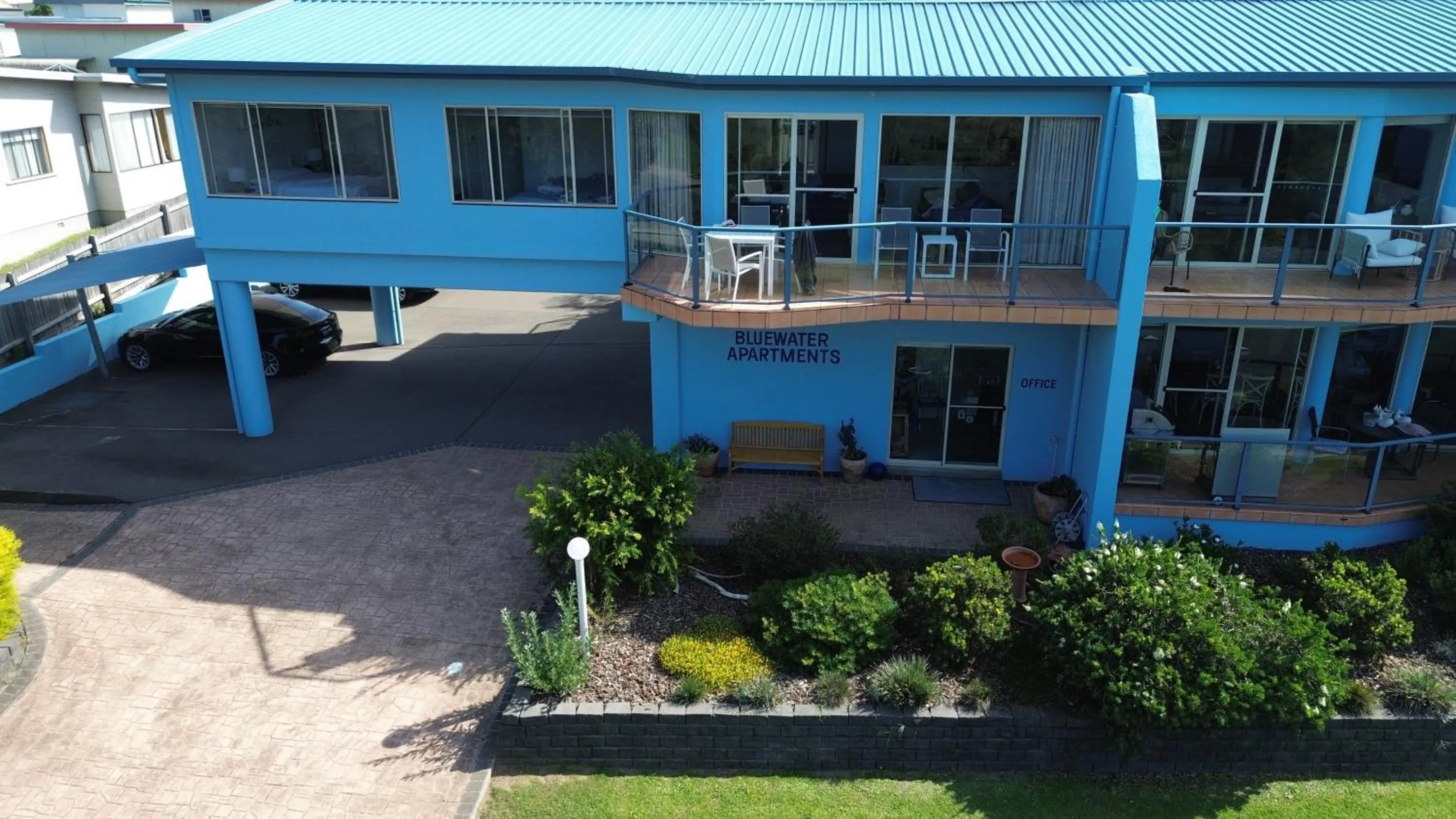 Parking in BlueWater Apartments