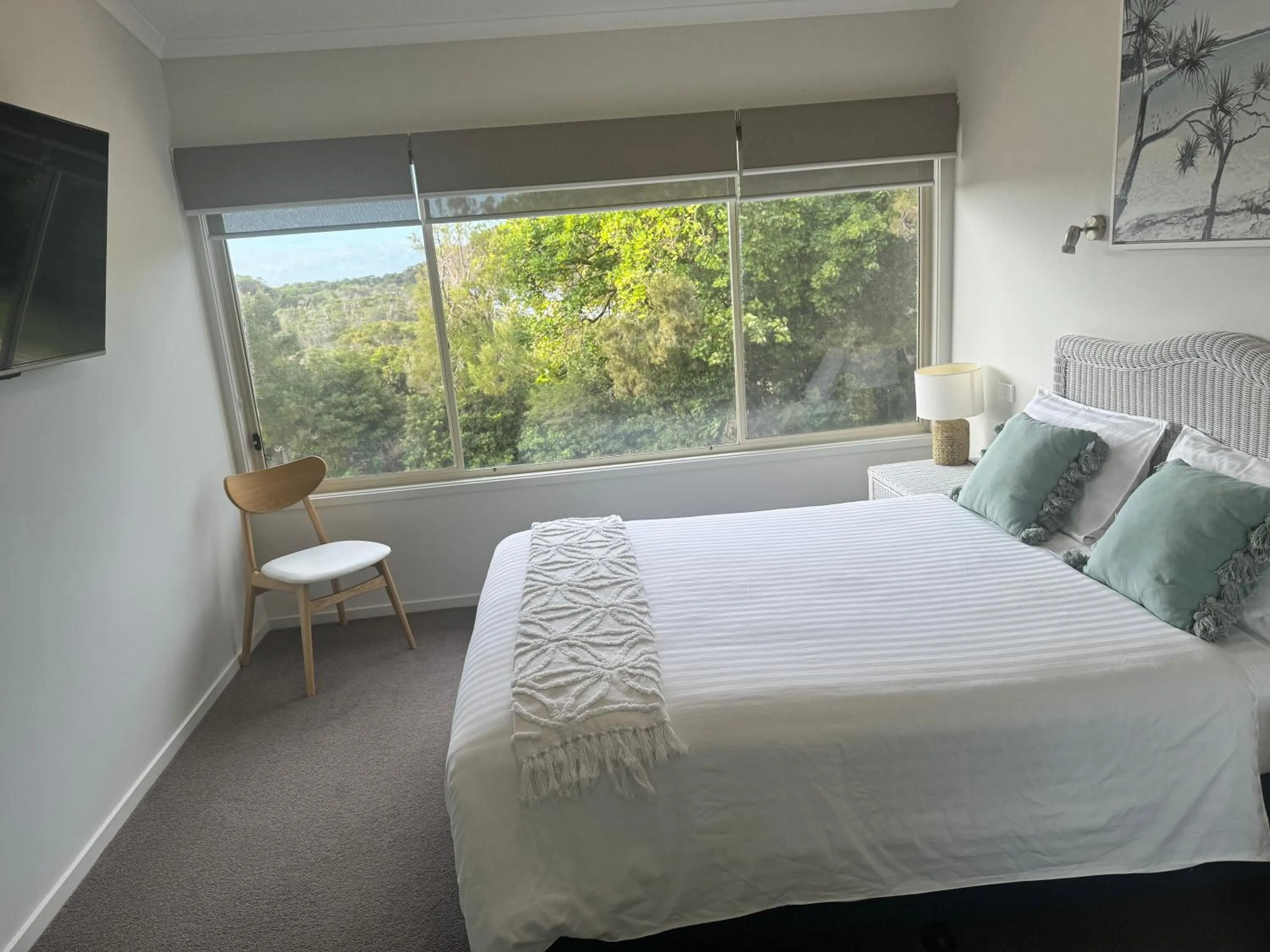 Bedroom, Bed in BlueWater Apartments