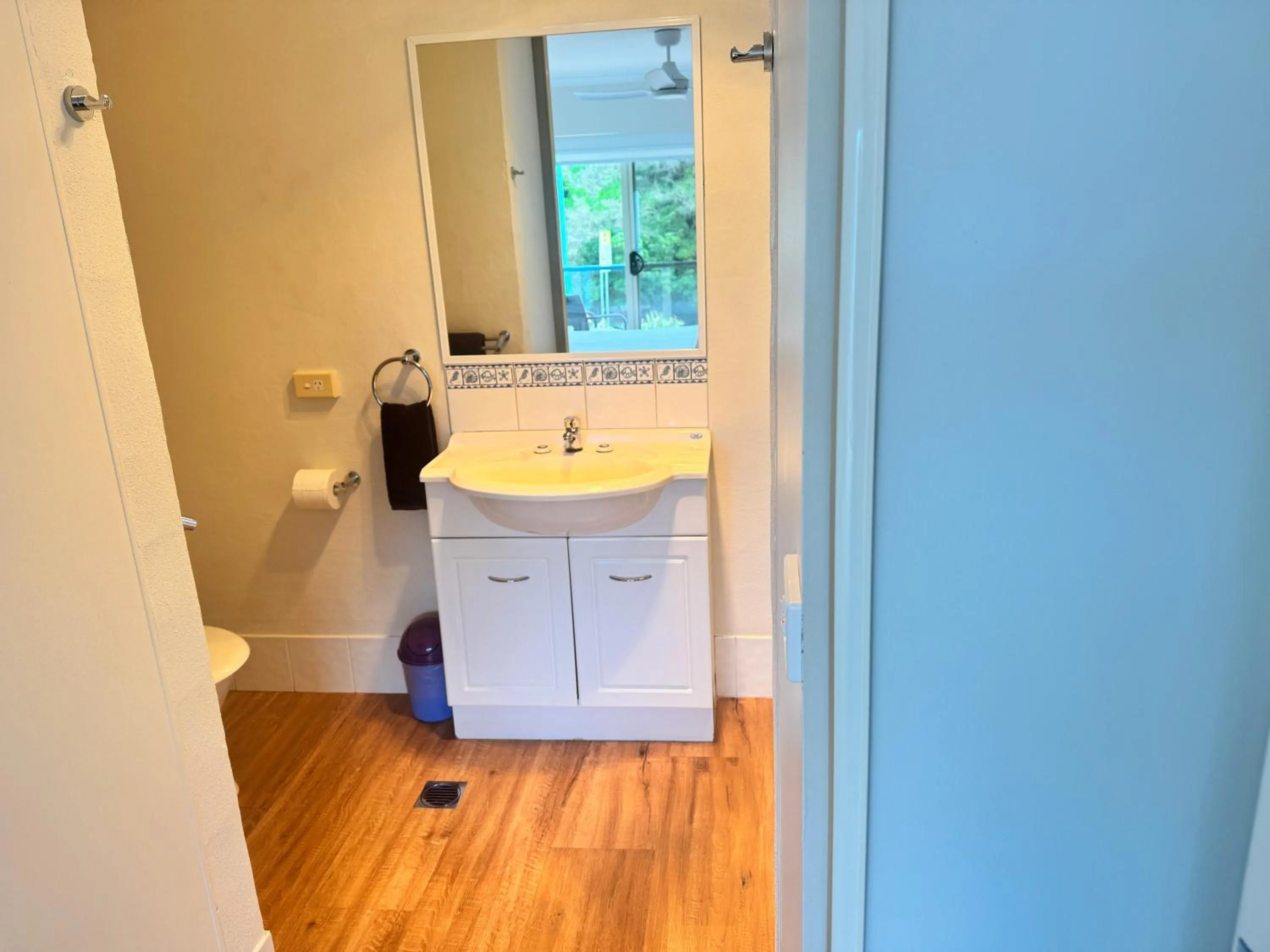 Bathroom in BlueWater Apartments